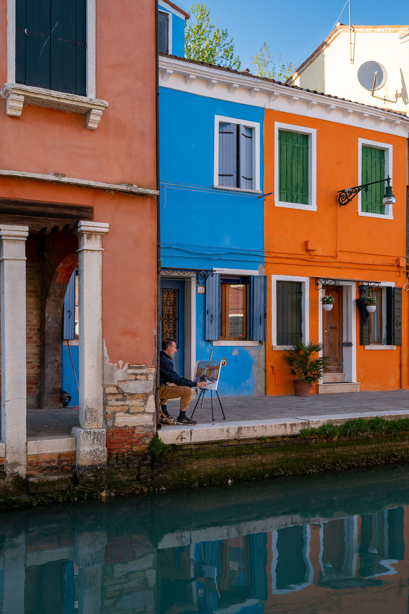 Painter in Burano
