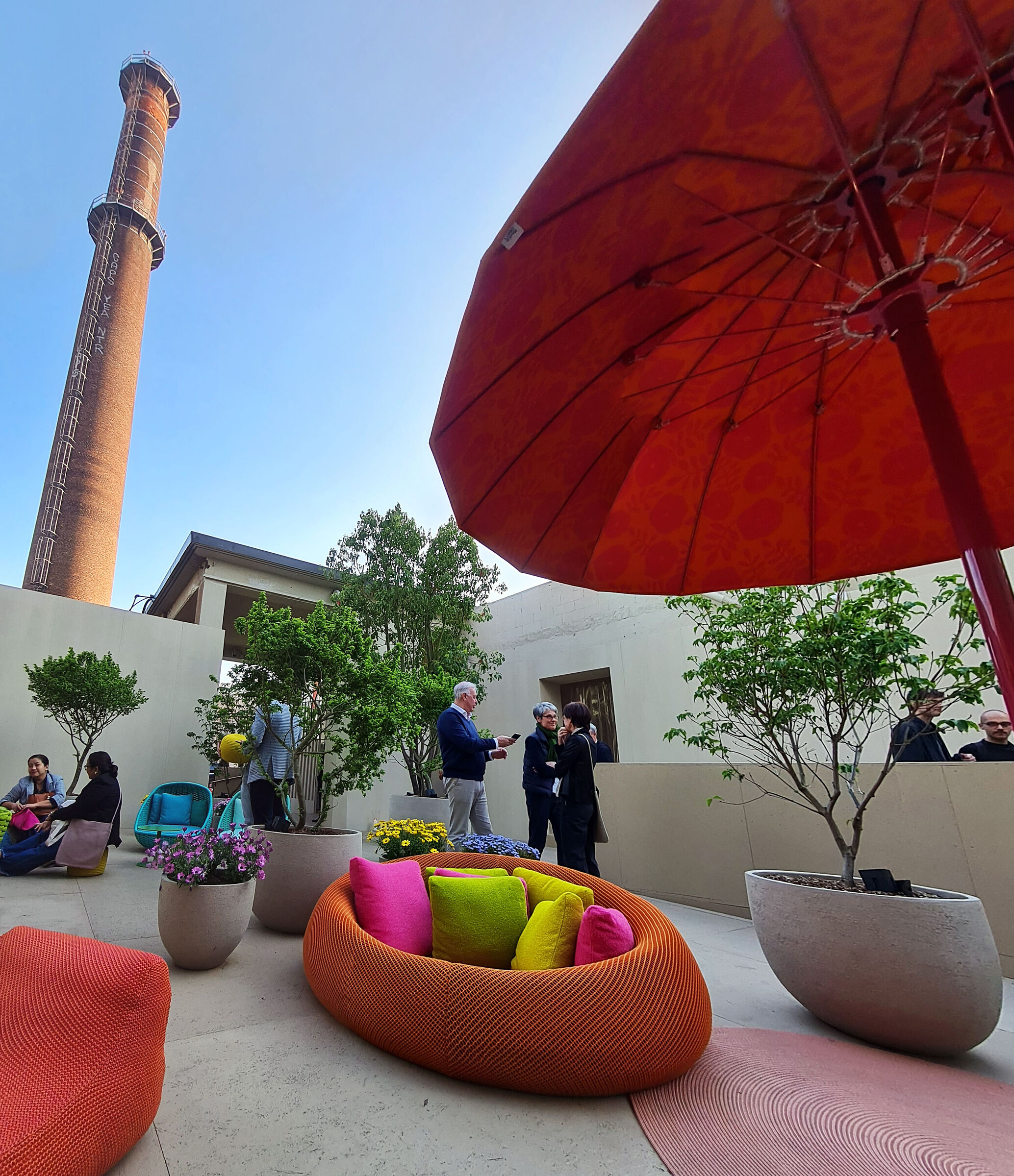 ciminiera Carlo Erba al Milano Design