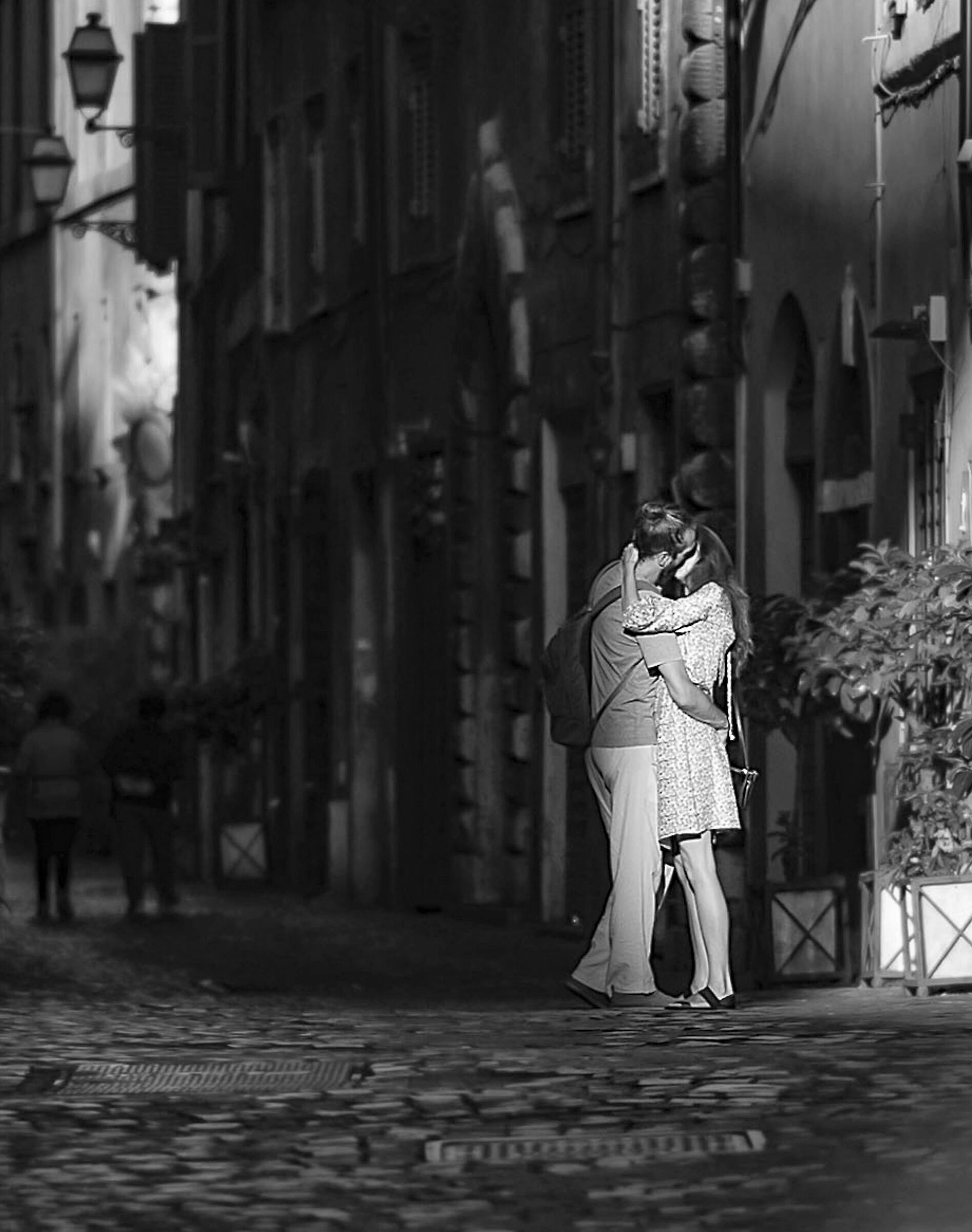 Rome, via dei Coronari... kissed by the sun.