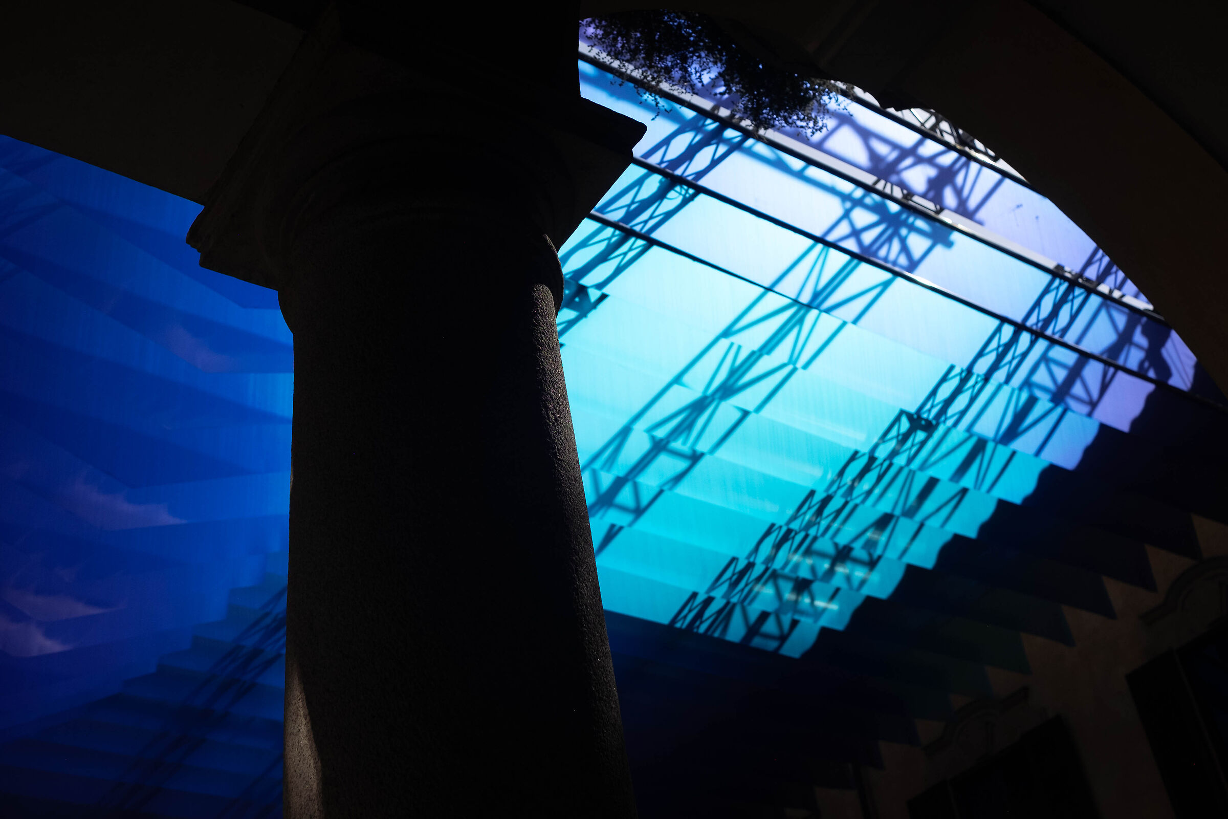 Installazione a Palazzo clerici