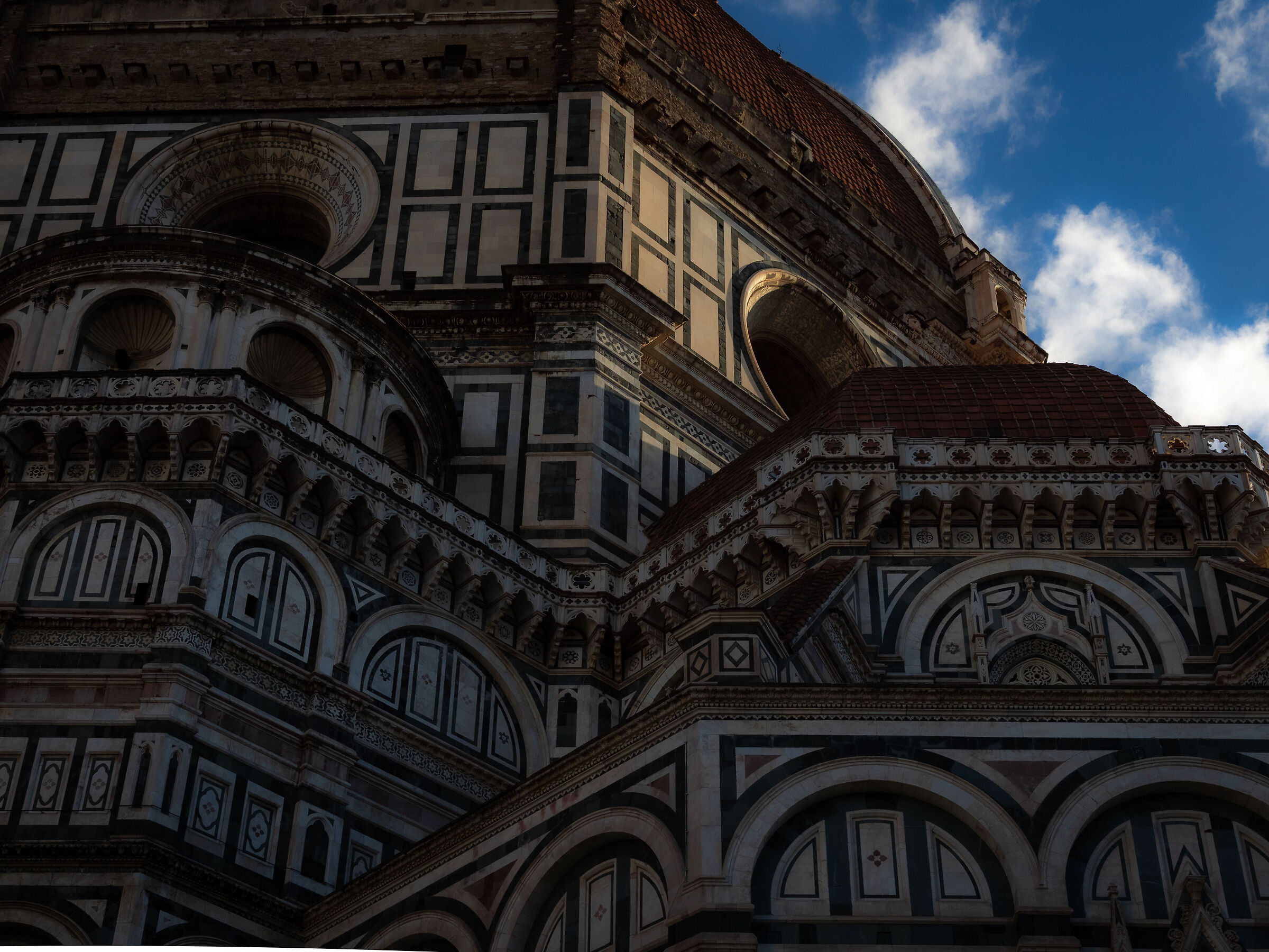 First lights in Florence
