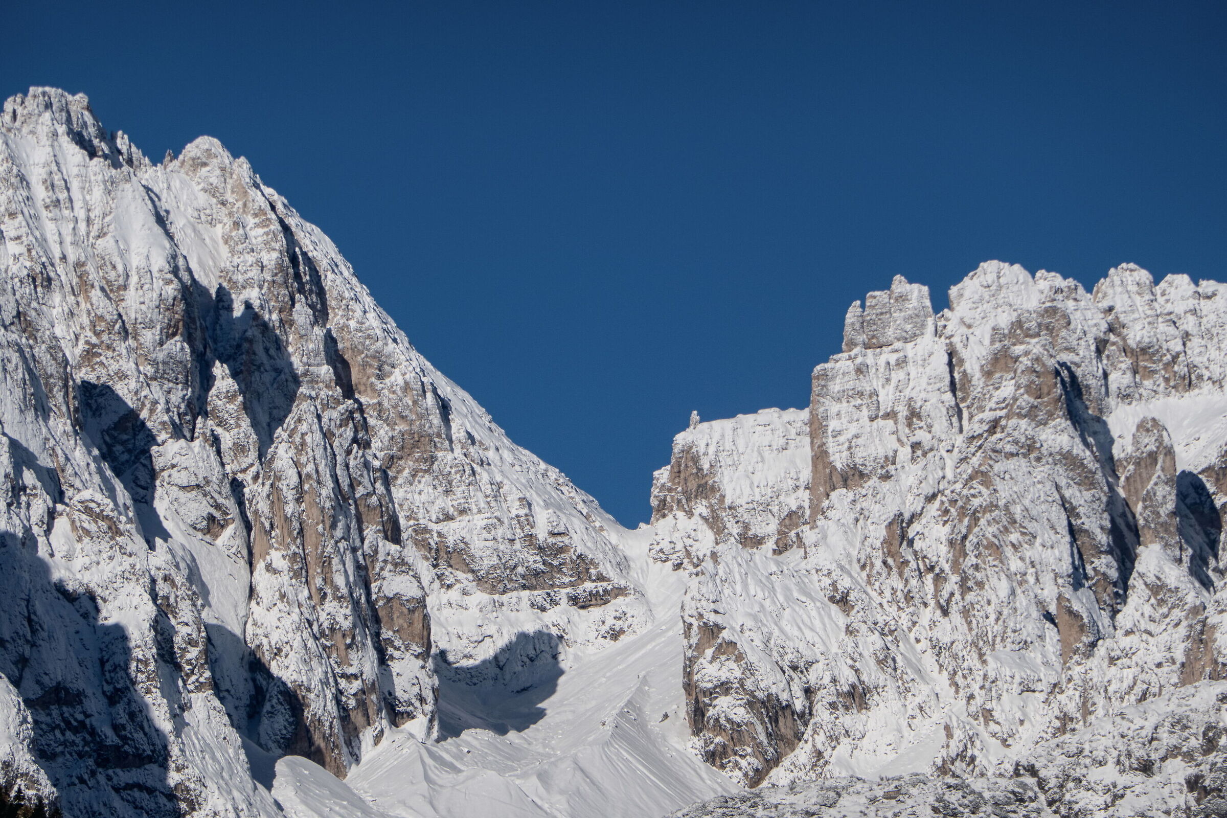 Passo della Sentinella, Dolomiti, Gruppo del Popera
