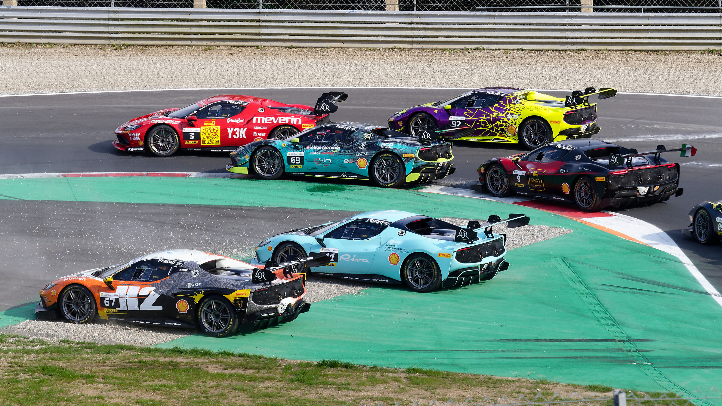 Different trajectories