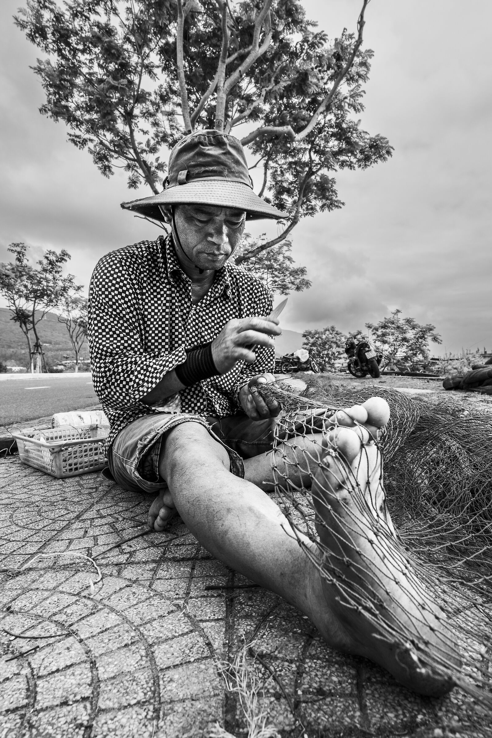 The Vietnamese fisherman