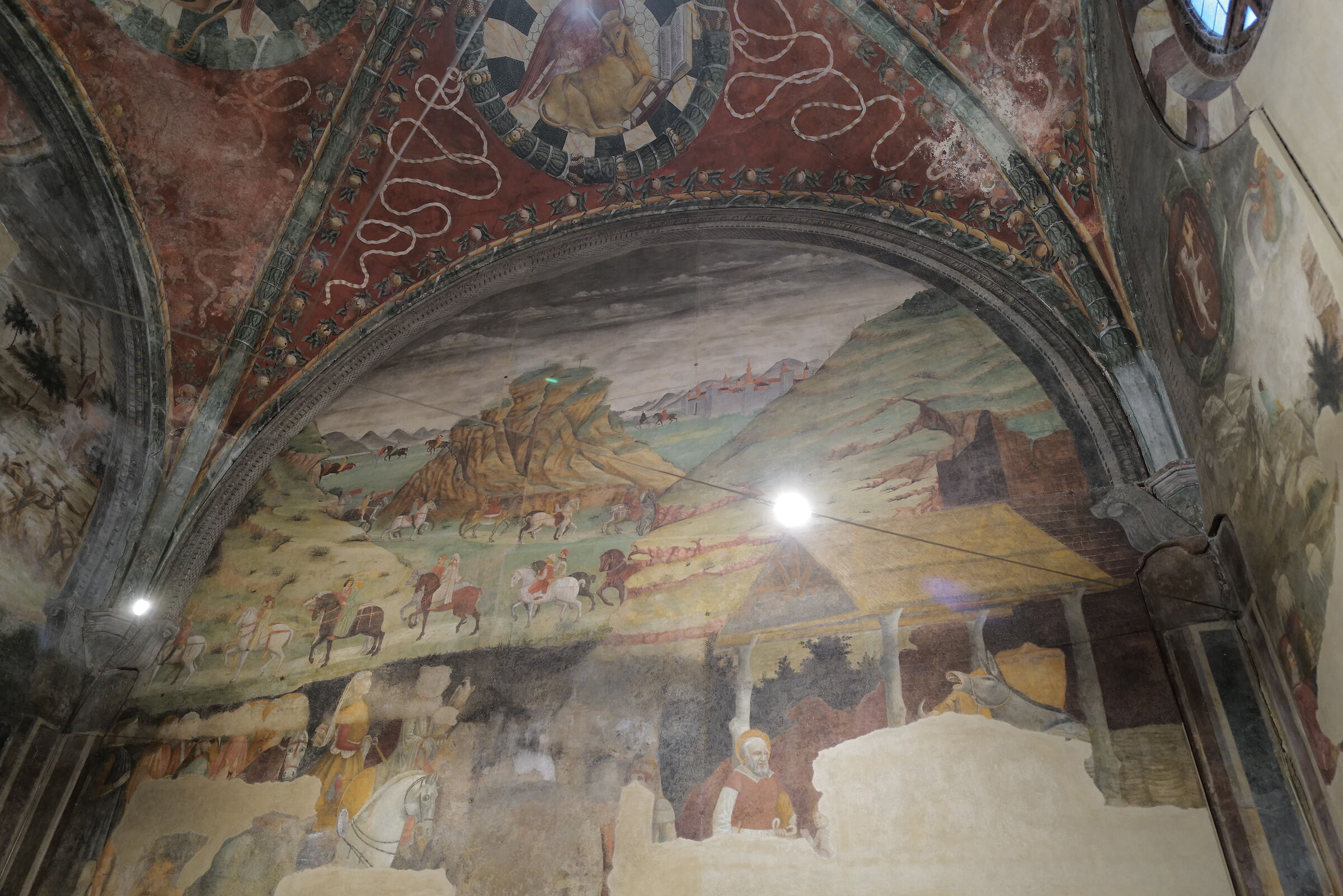 Gli affreschi della cappella del Collegio Castiglioni