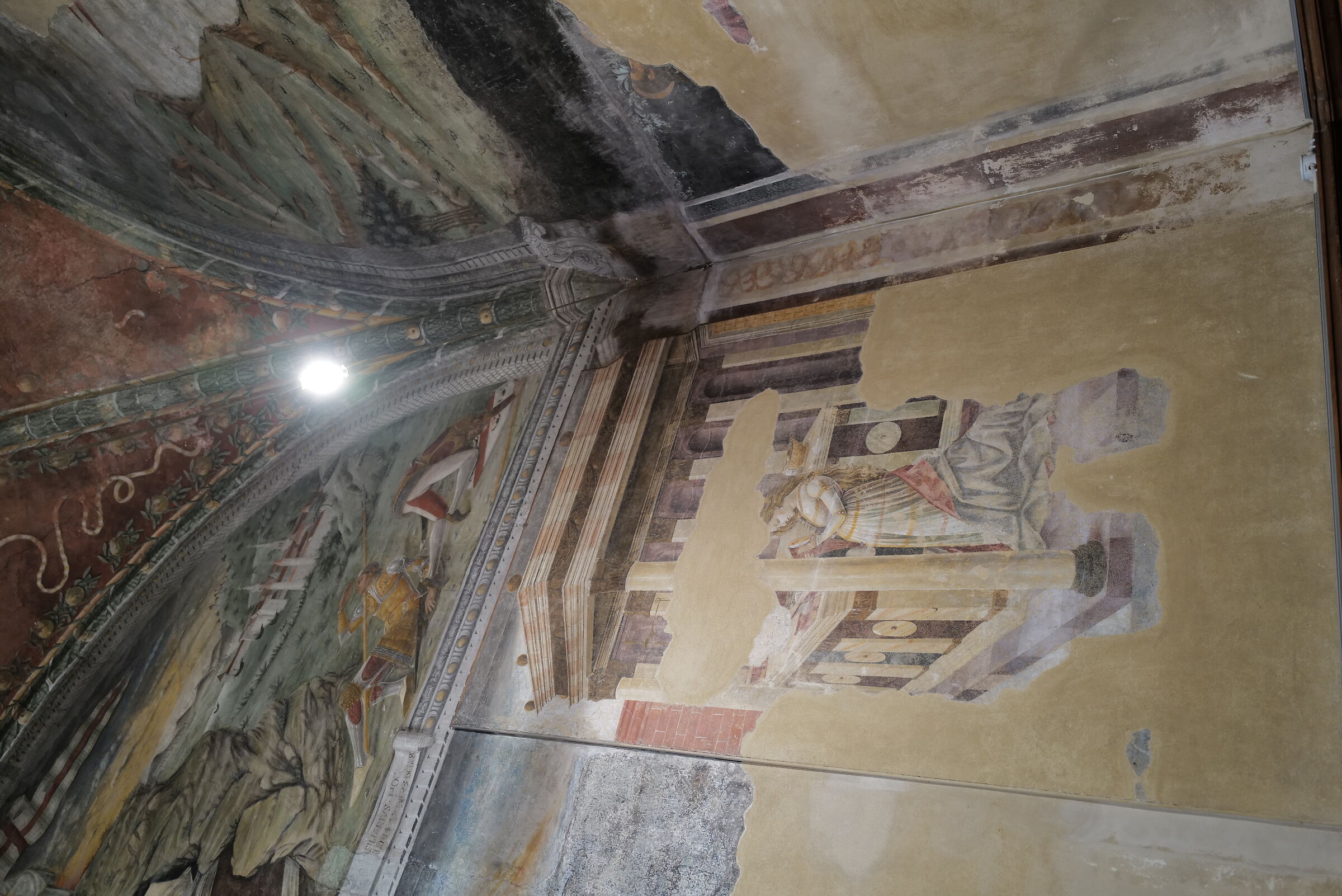 Gli affreschi della cappella del Collegio Castiglioni