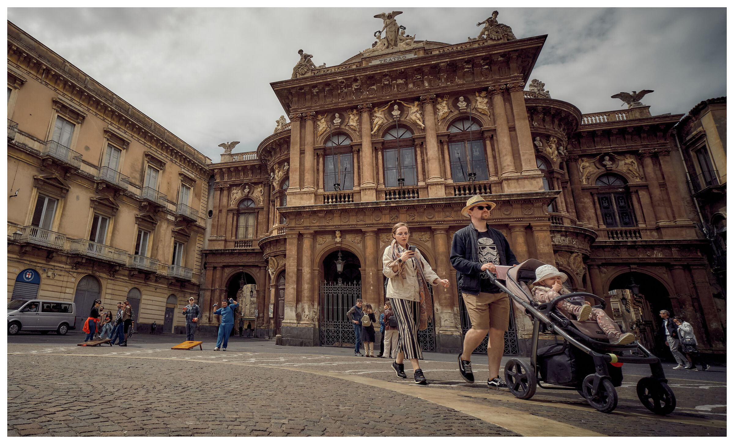 Little researcher on a walk