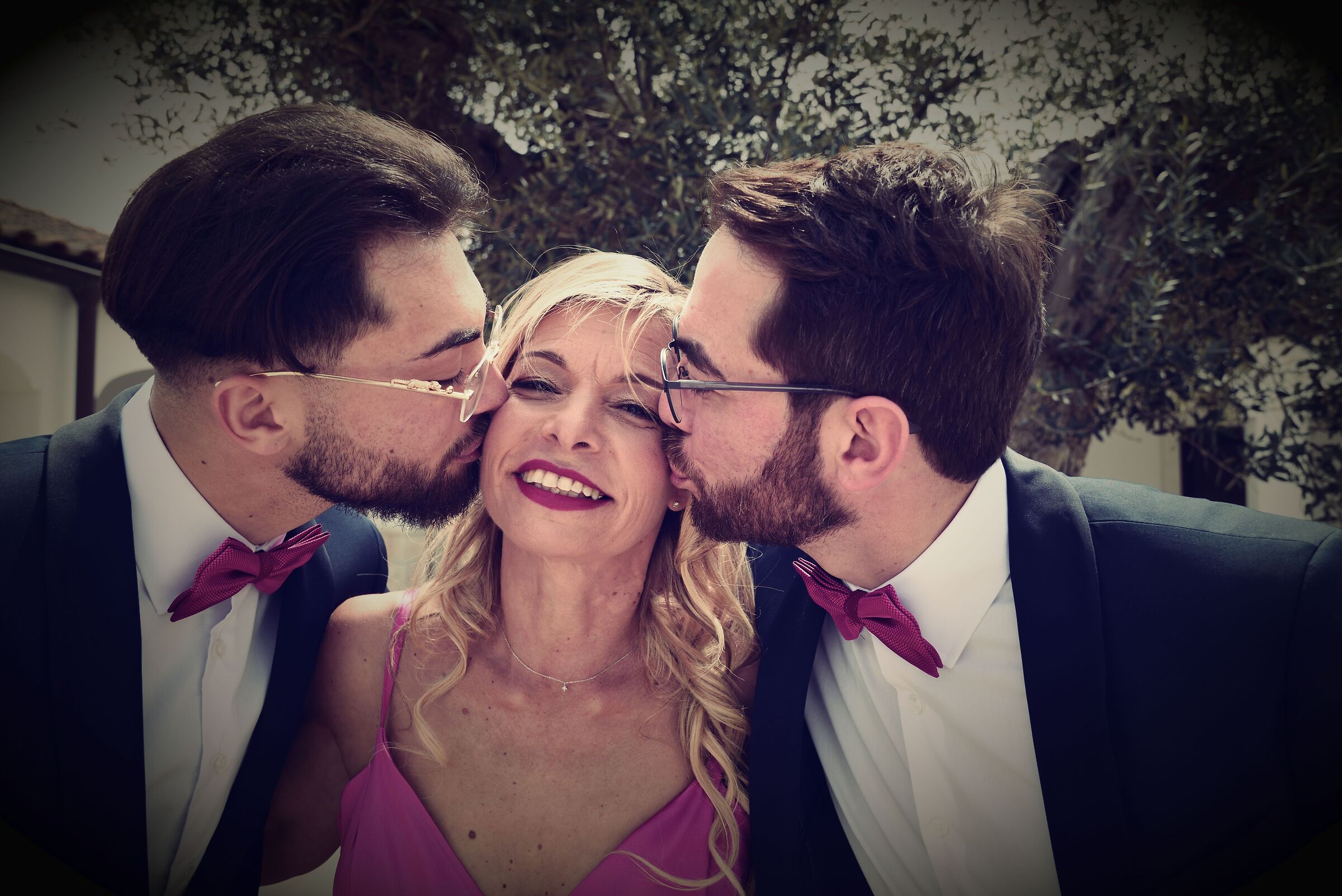 Smiles and joys of a mother