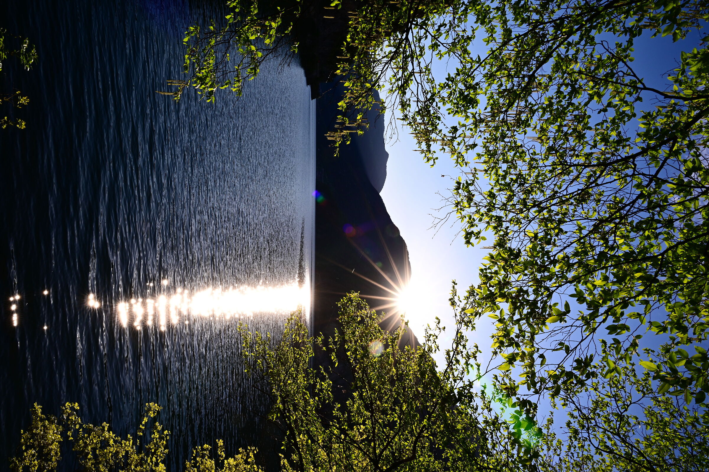 Sunrise at Lake Iseo