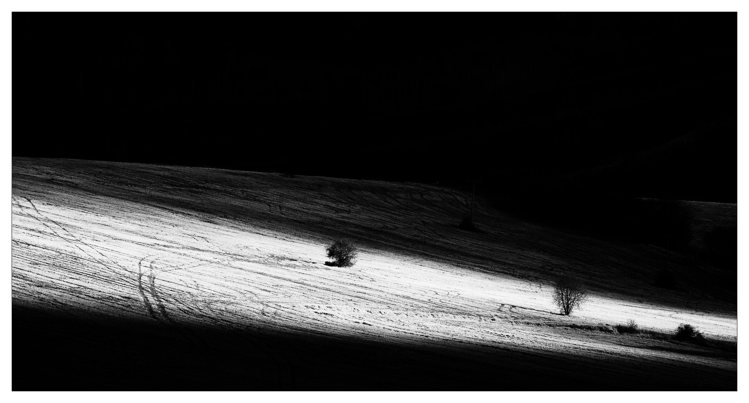 Gli ultimi raggi del sole