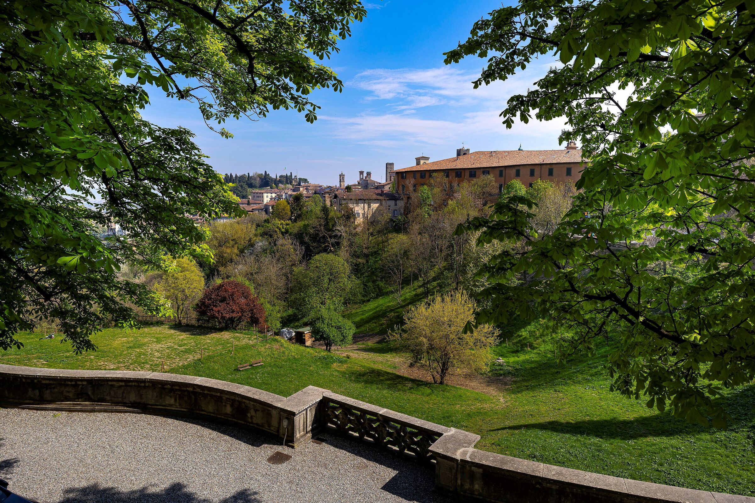 View of Colle Aperto, Upper Town