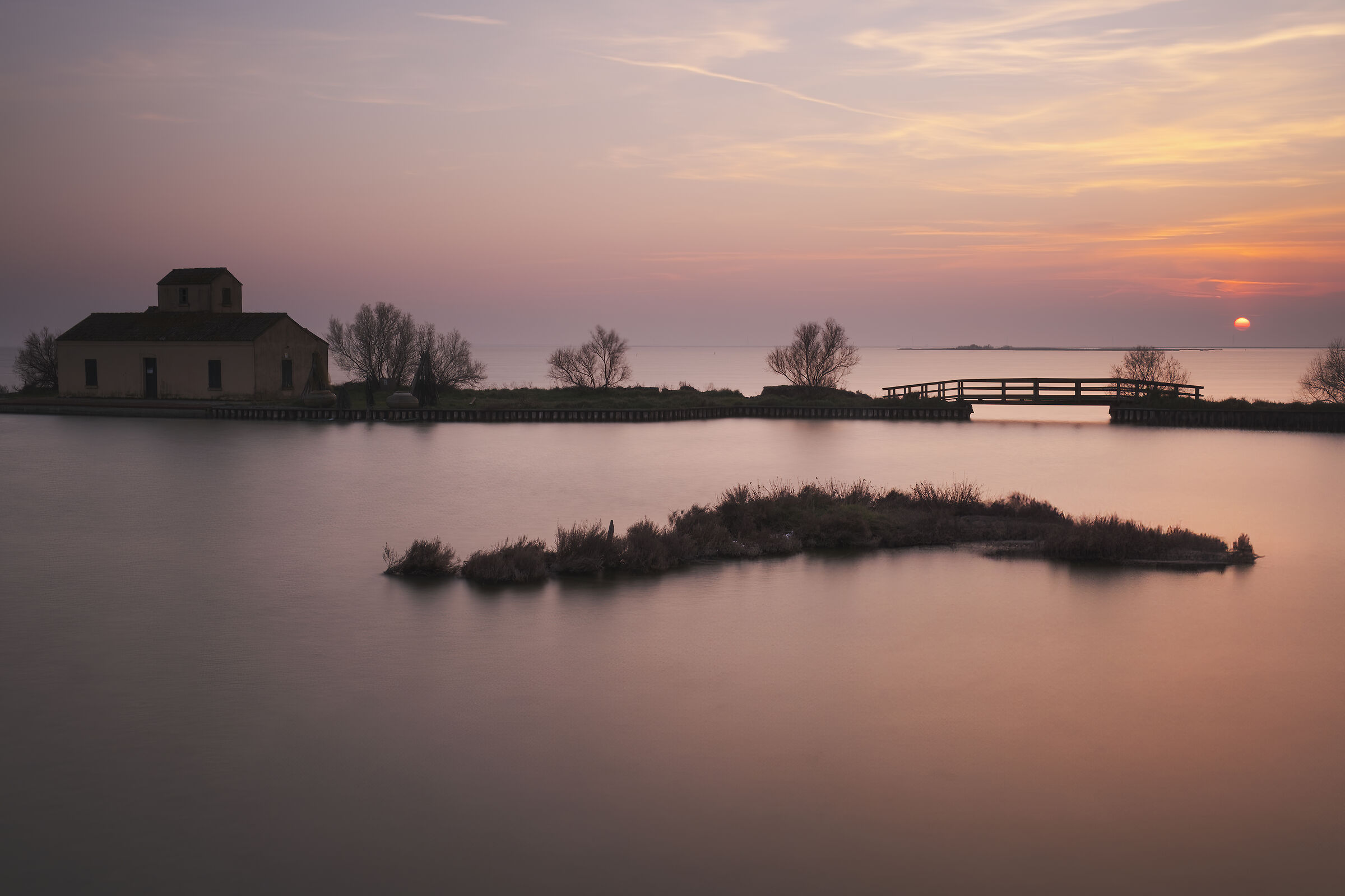 Sunset in Casone Donnabona