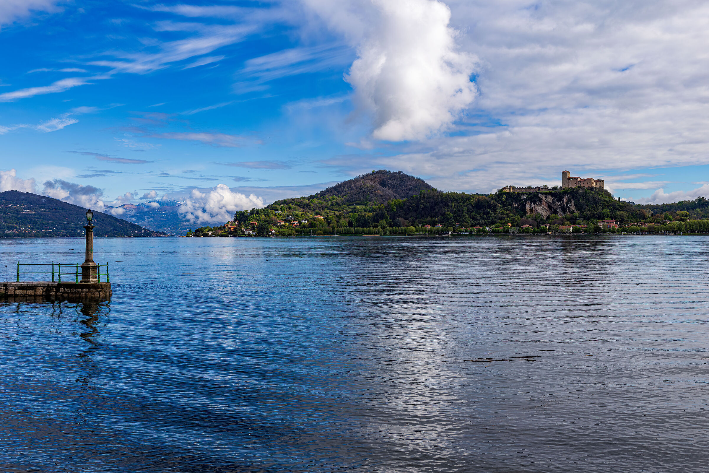 Lake Maggiore swelled..