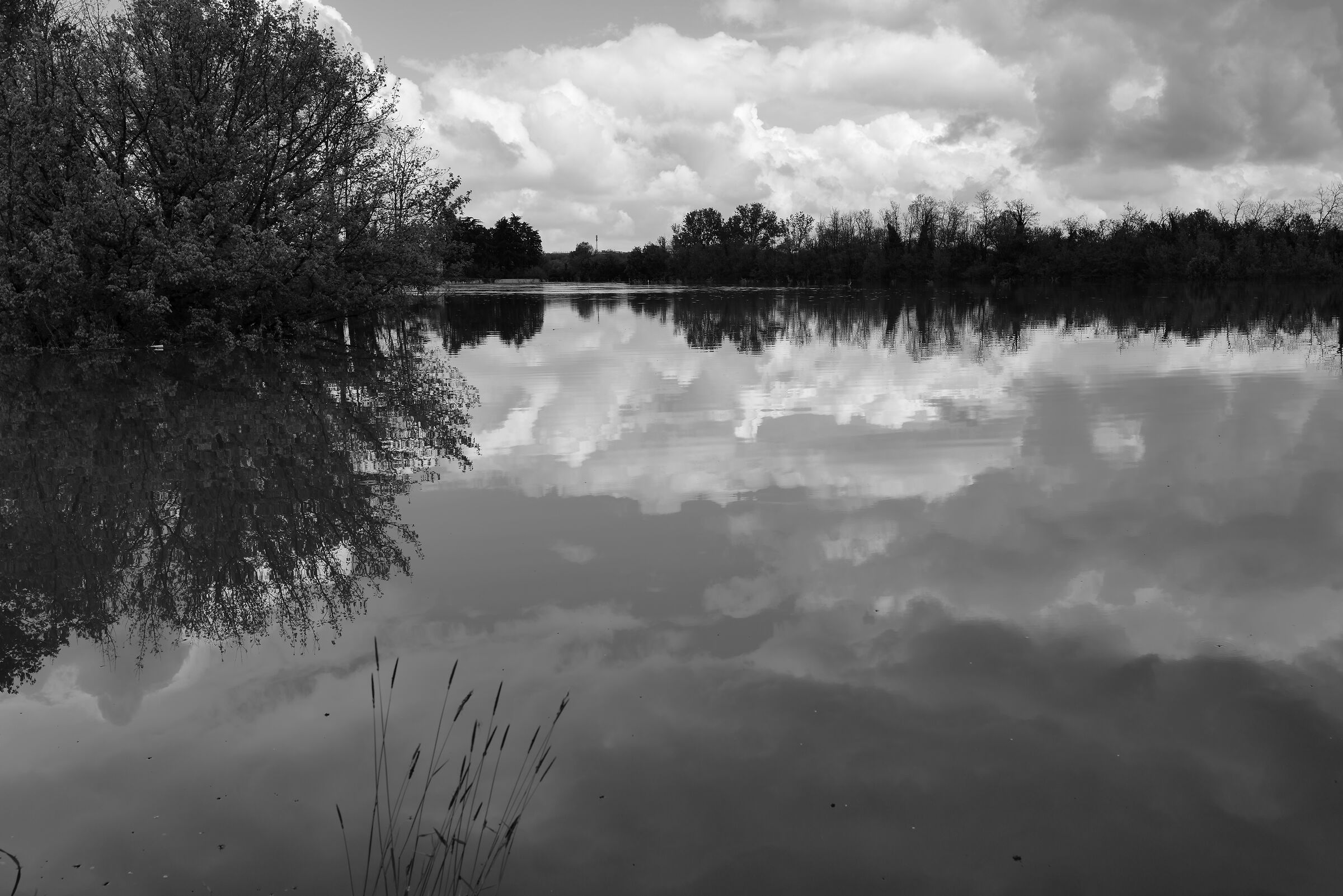 La piena di aprile: il Gravellone alla Battella