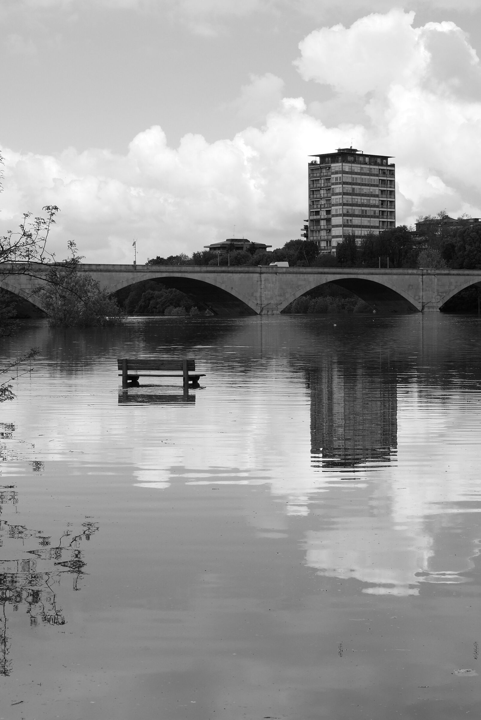 Siediti sulla riva del fiume e ...