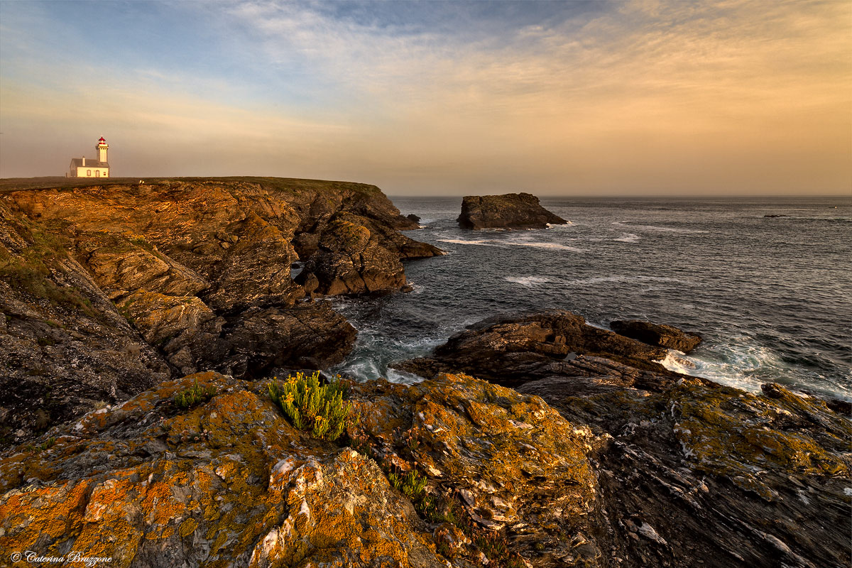 Pointe des Poulains all'alba