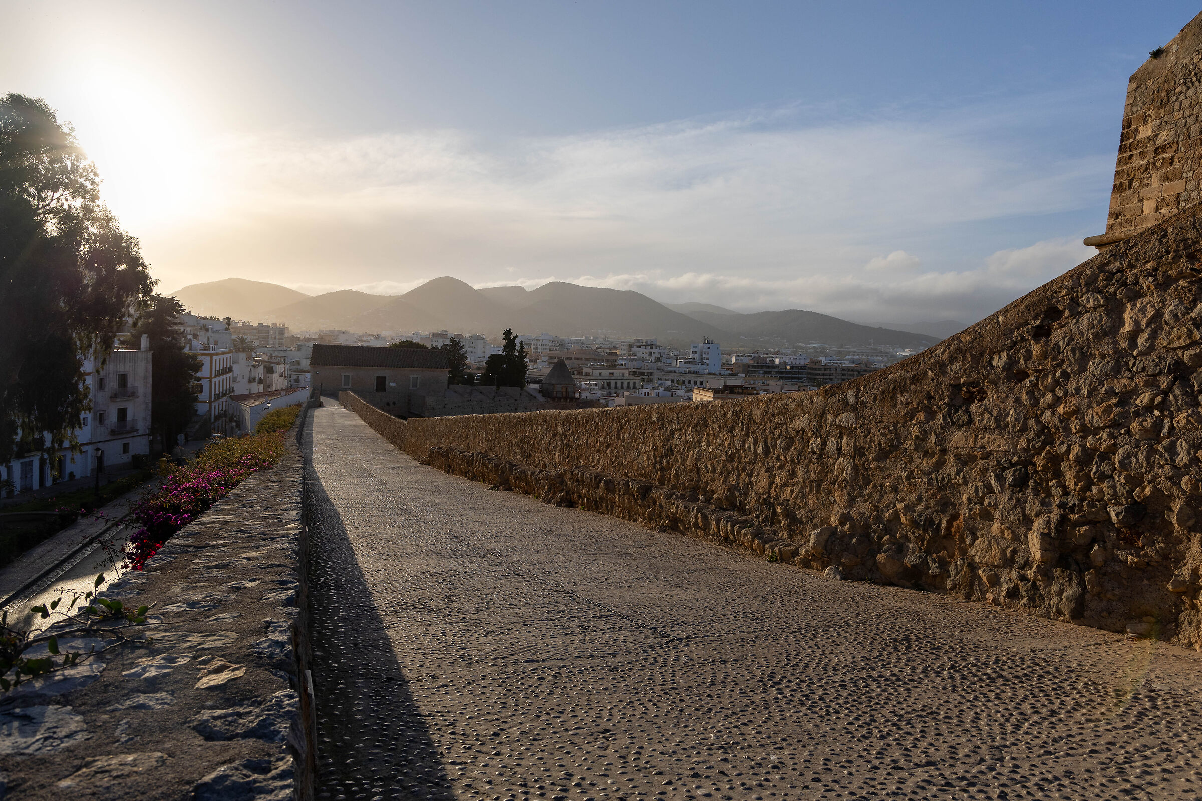 Sulle mura città vecchia Ibiza