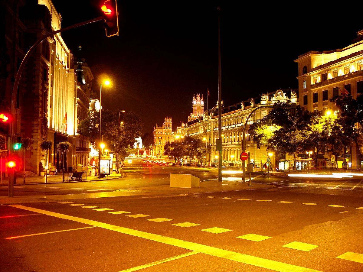 Madrid di notte