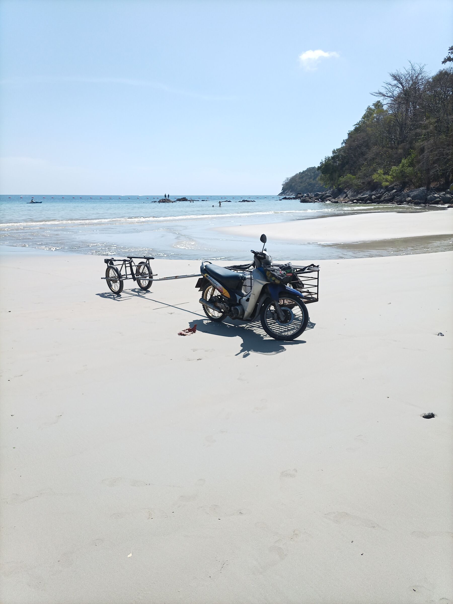 A means of working on the beach. Kata Beach