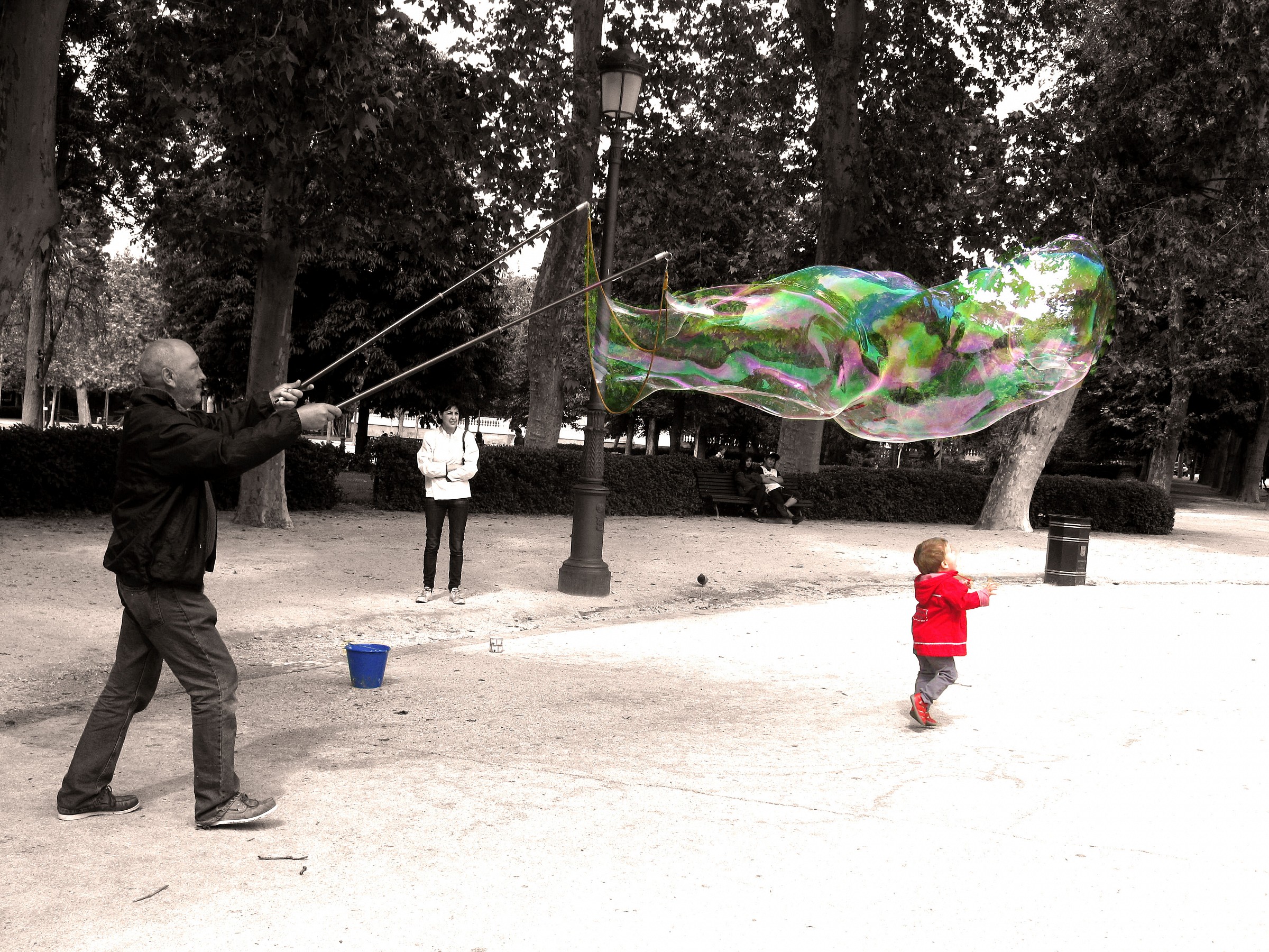 The Master of soap bubbles