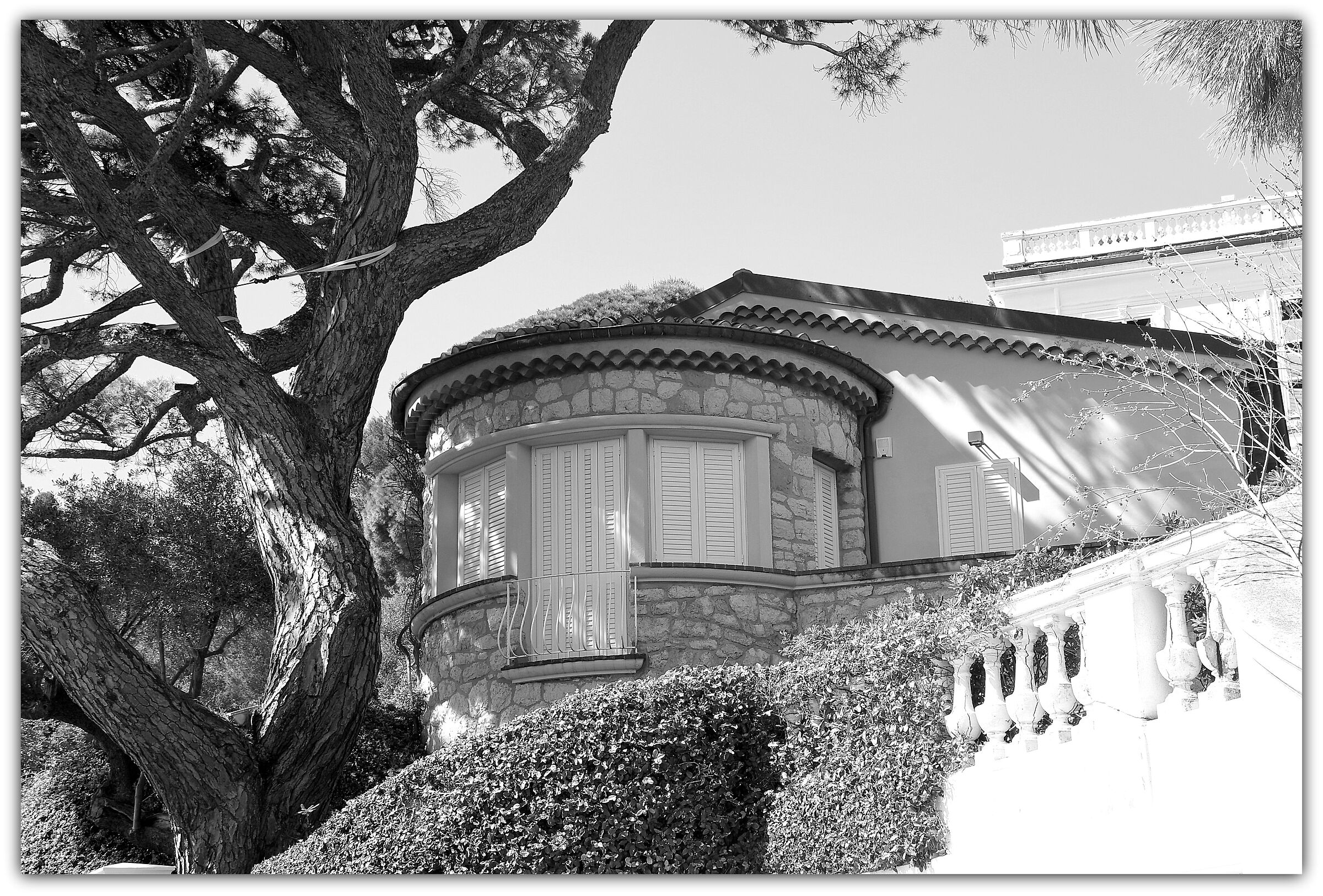 Maison avec baie vitrèe