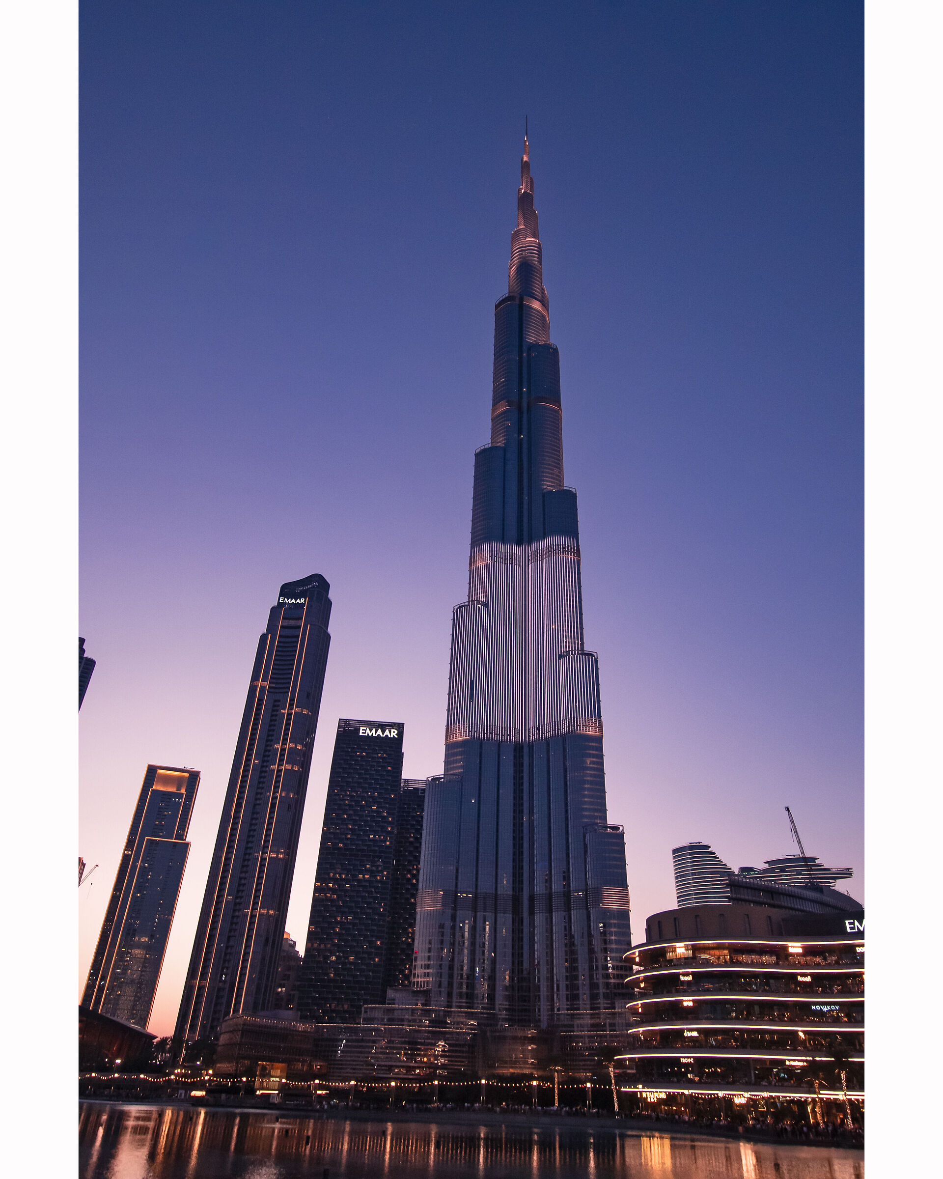 Prospettive del Burj Khalifa