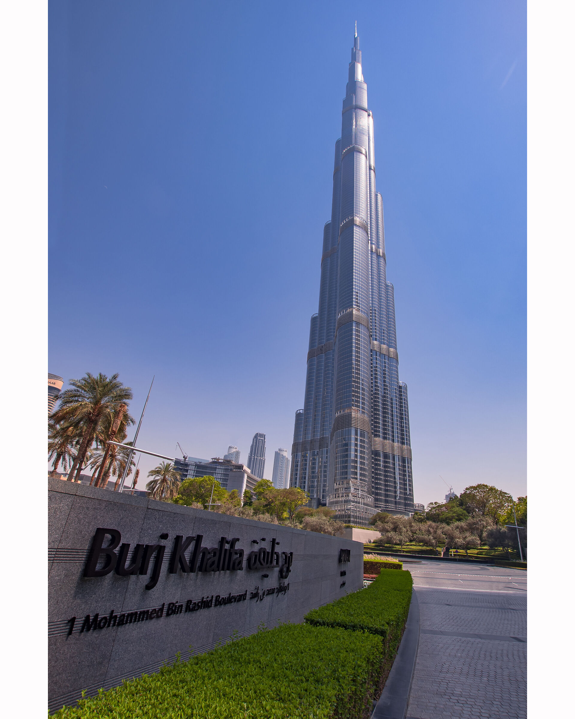 Prospettive del Burj Khalifa