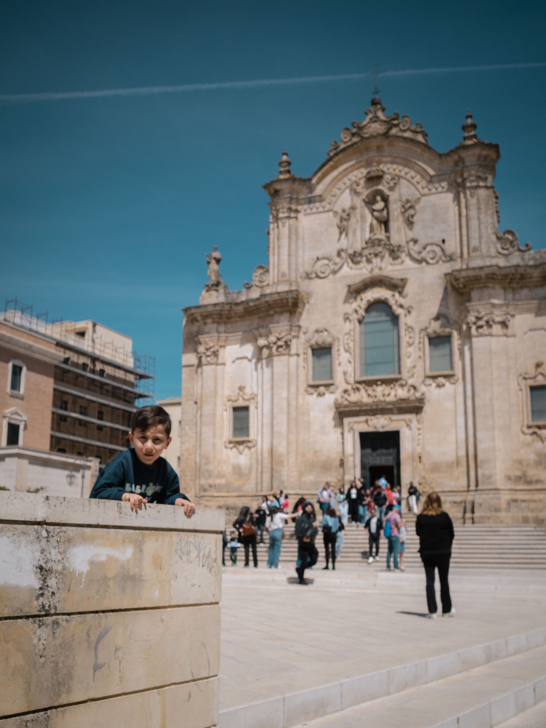 A child's curiosity - Matera