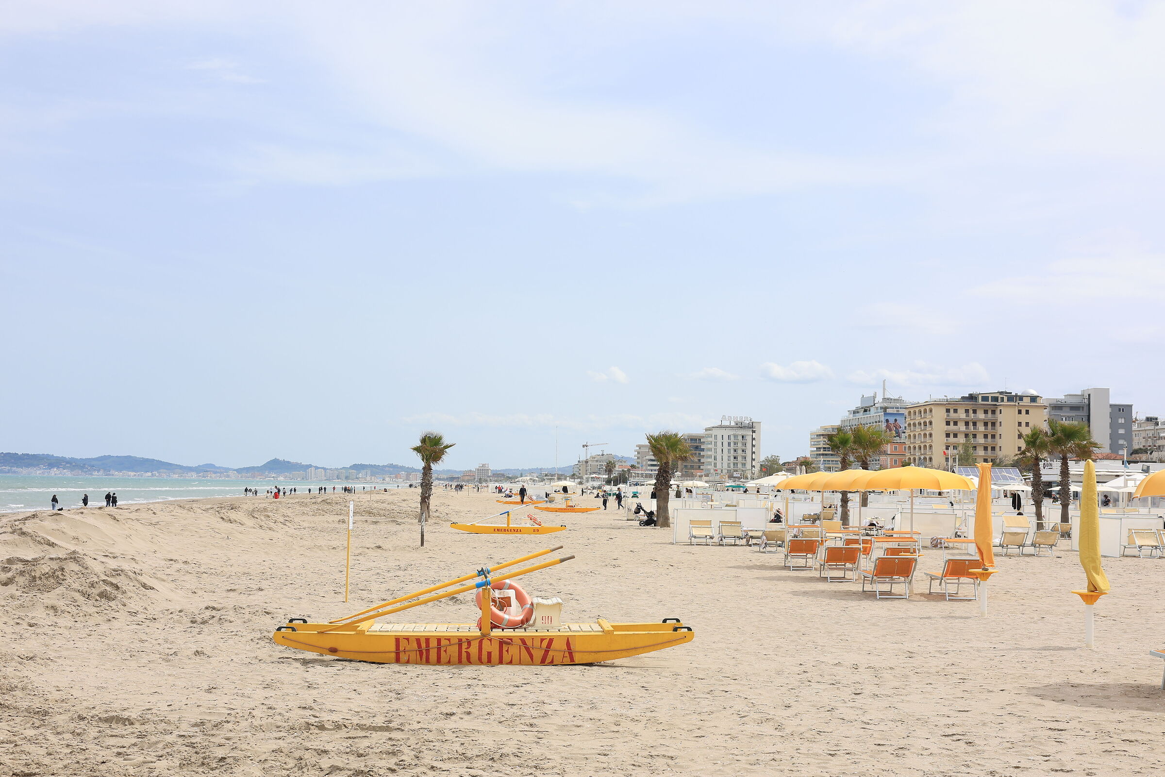 Rescue fly in Riccione