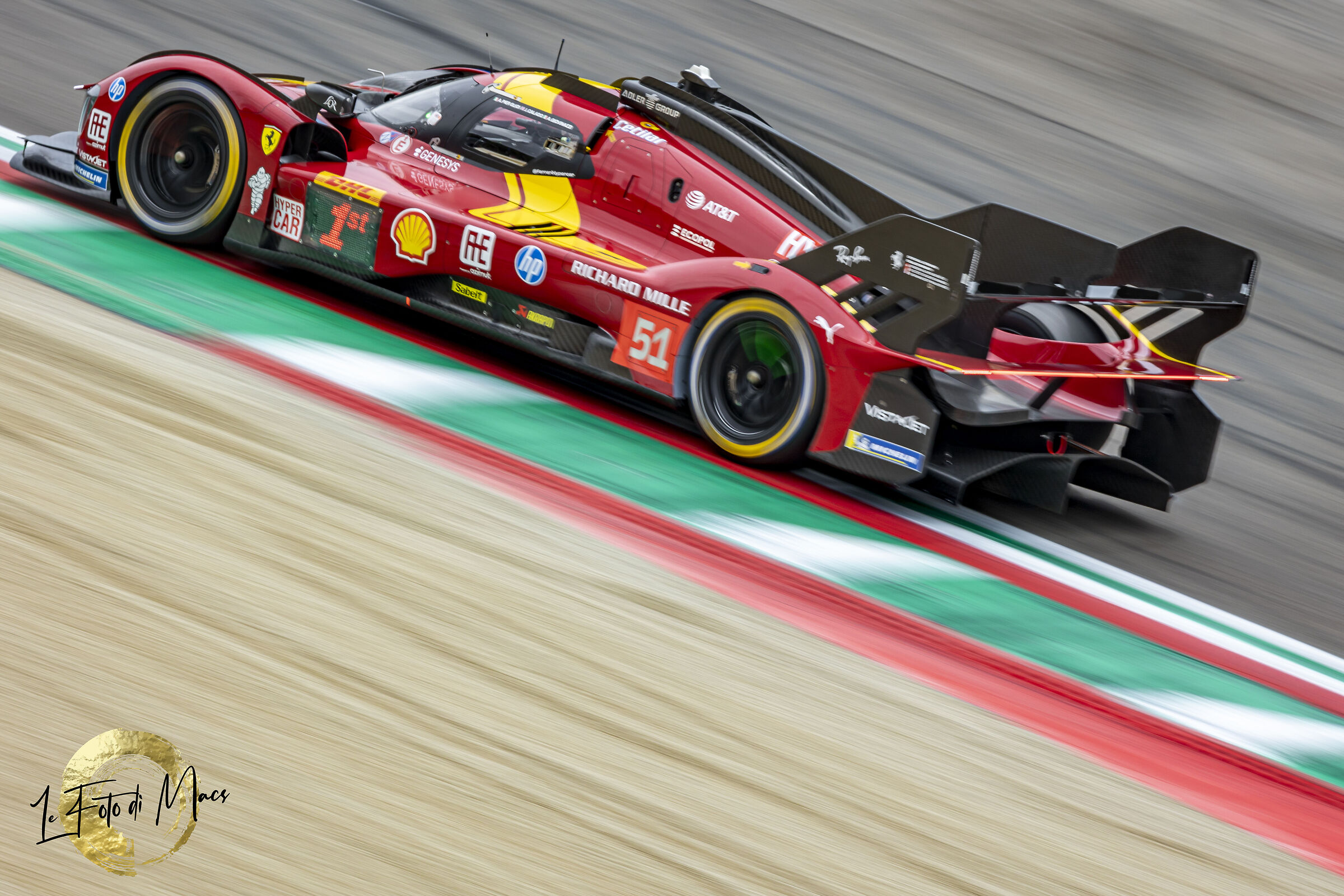 FIA WEC Imola - Hypercar Ferrari 51 - 001