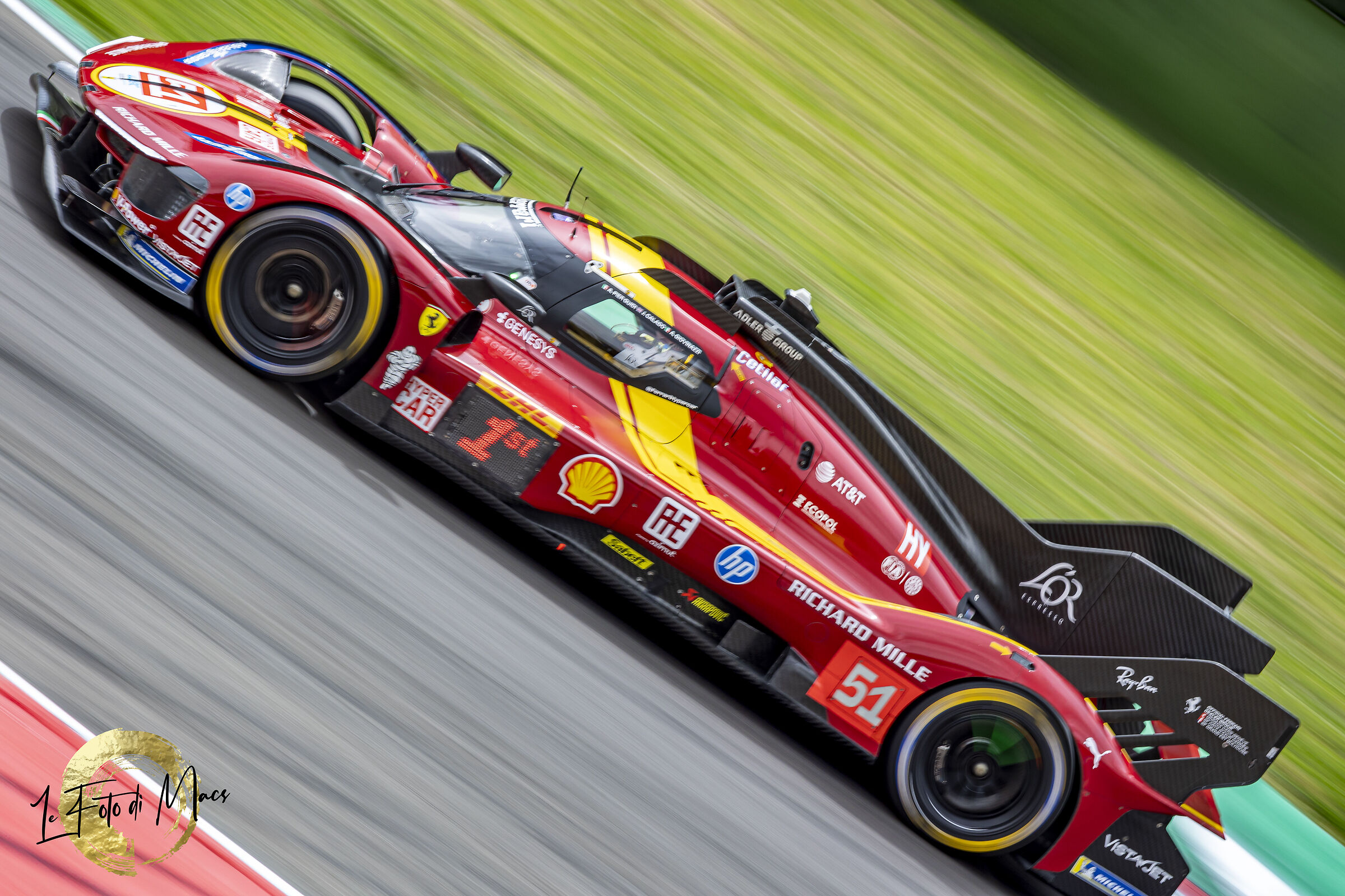 FIA WEC Imola - Hypercar Ferrari 51 - 002