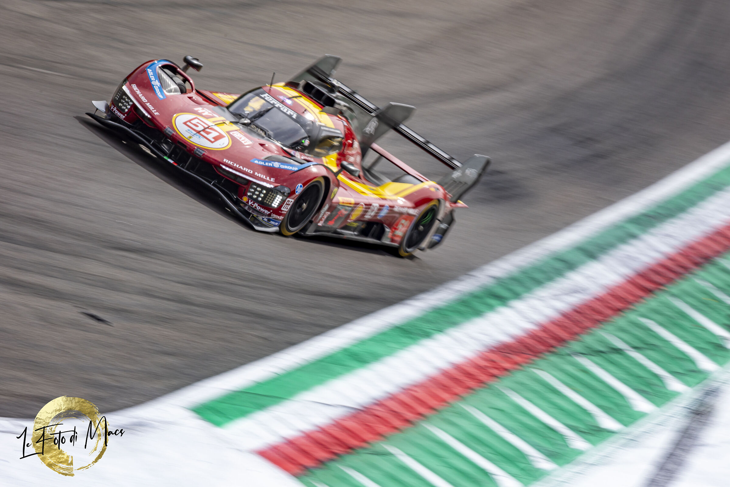 FIA WEC Imola - Hypercar Ferrari 51 - 003