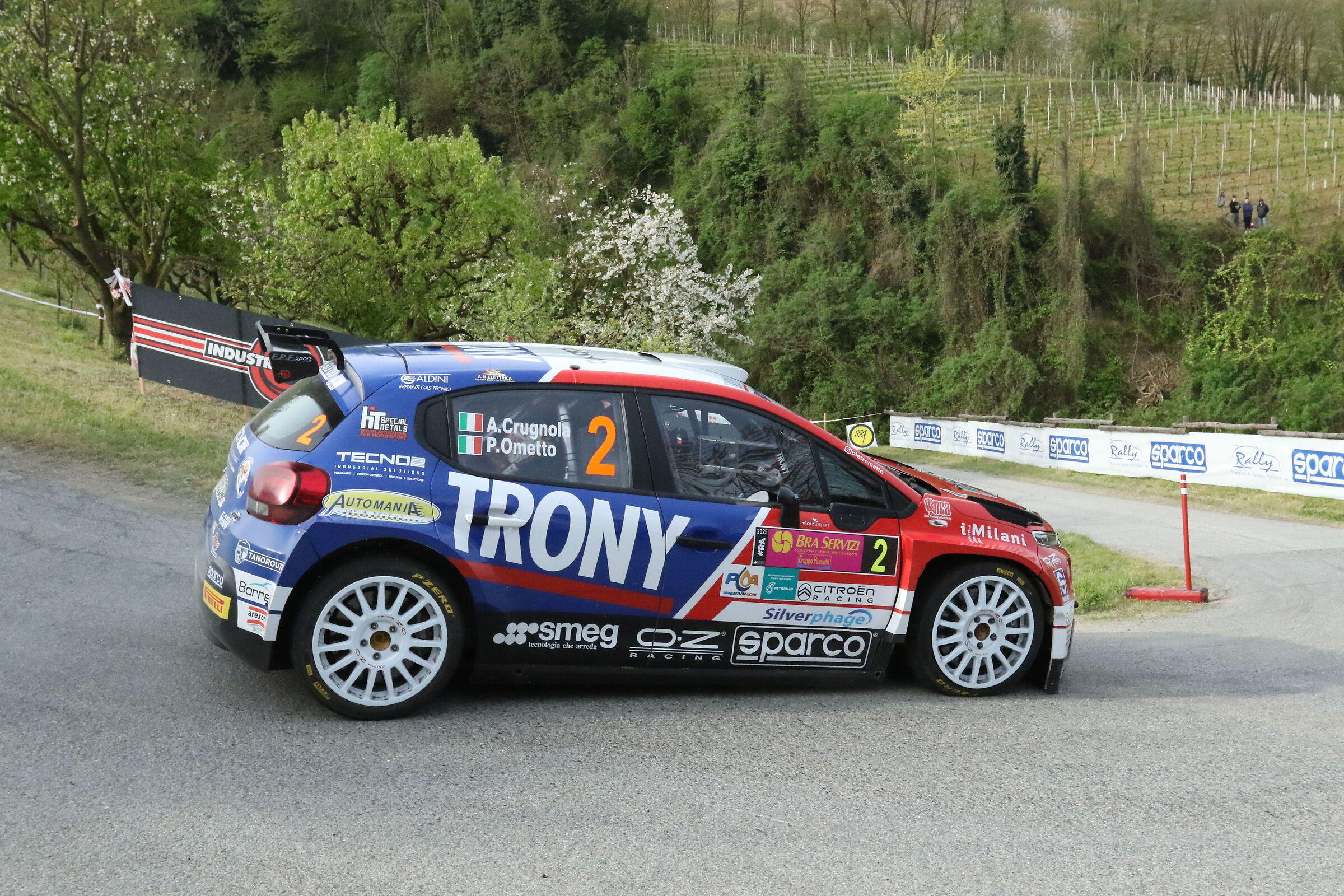 Crugnola A / Ometto P vincitori del rally del Piemonte