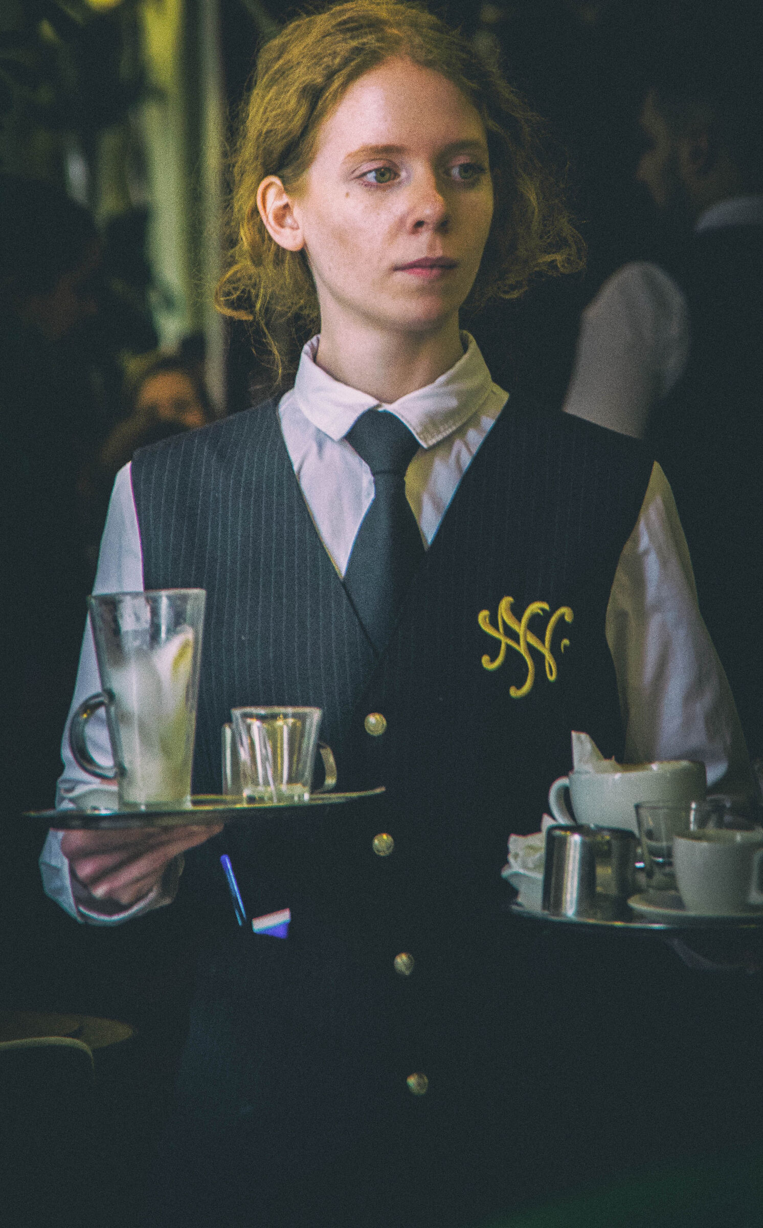 La cameriera coi capelli rossi, New York Café Budapes...