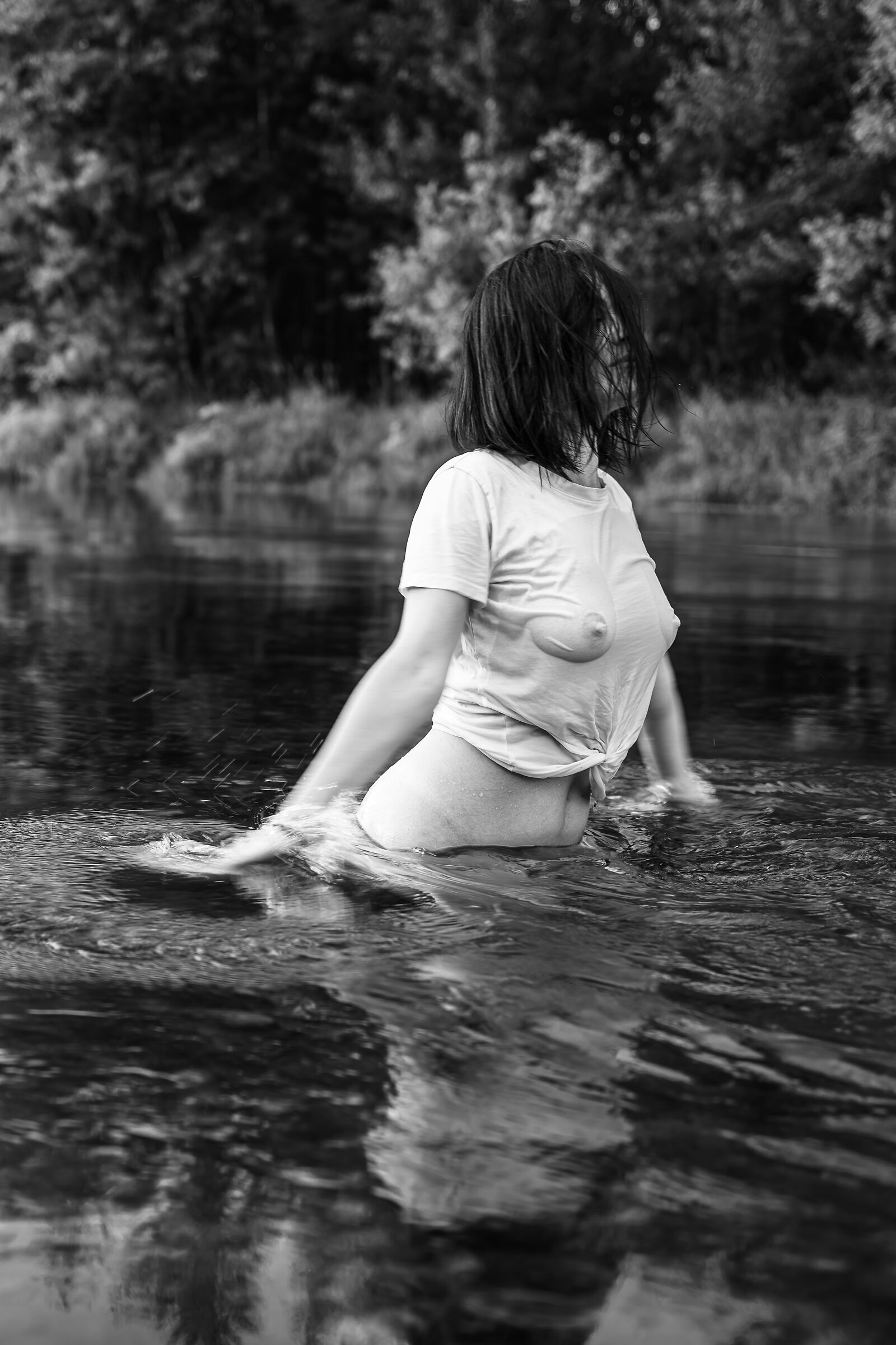 Hot in the river