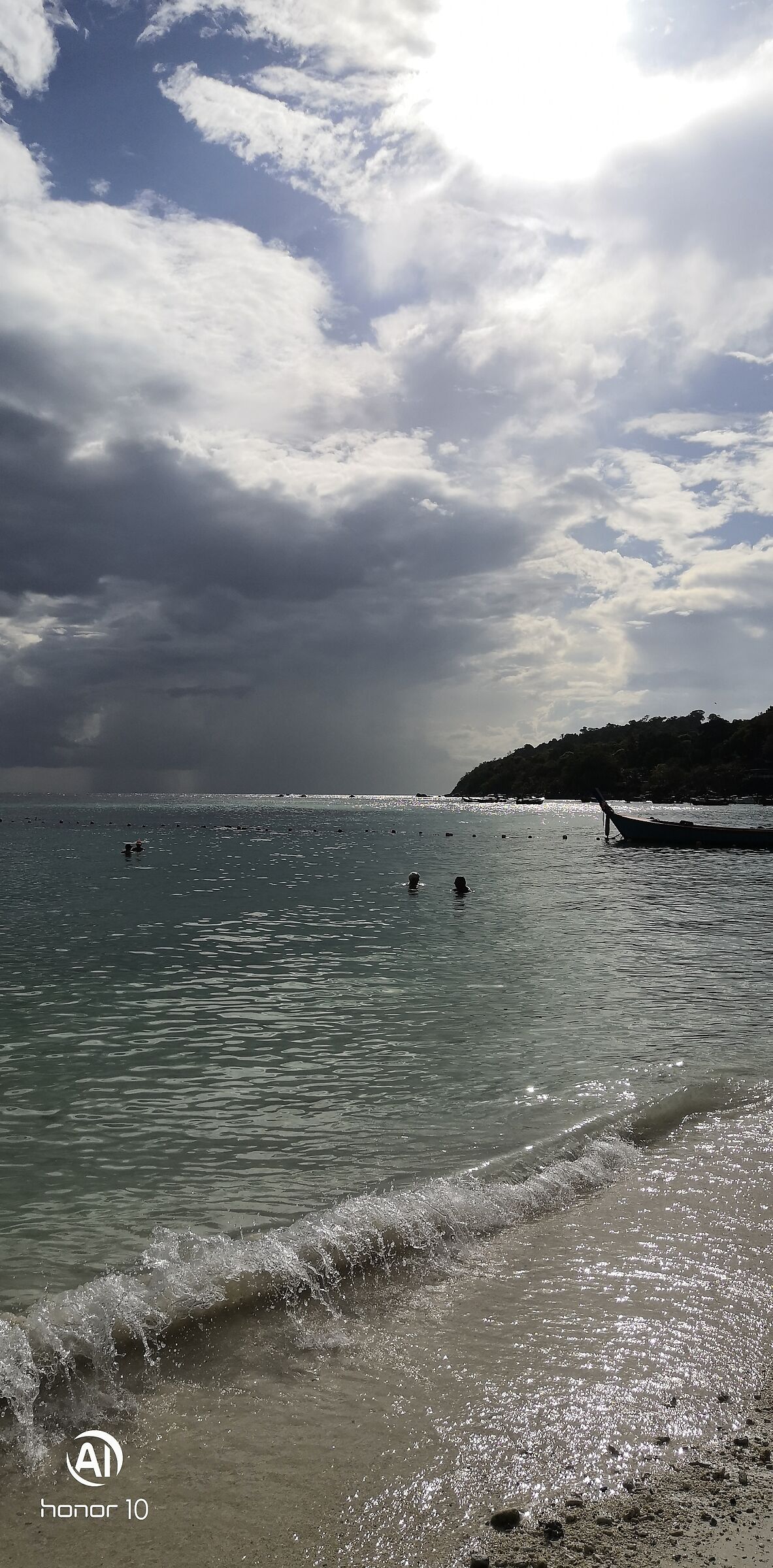 Ptattaya. Ko Lipe. Before the rain