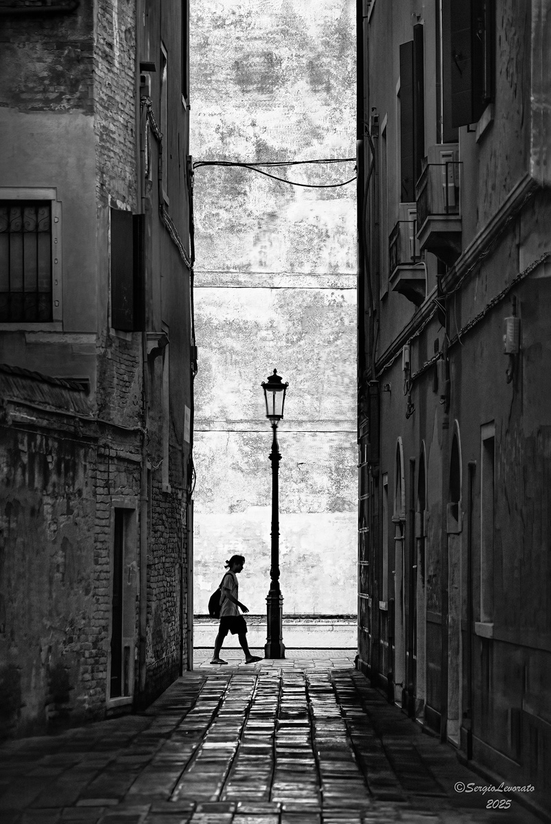 Between lights and shadows