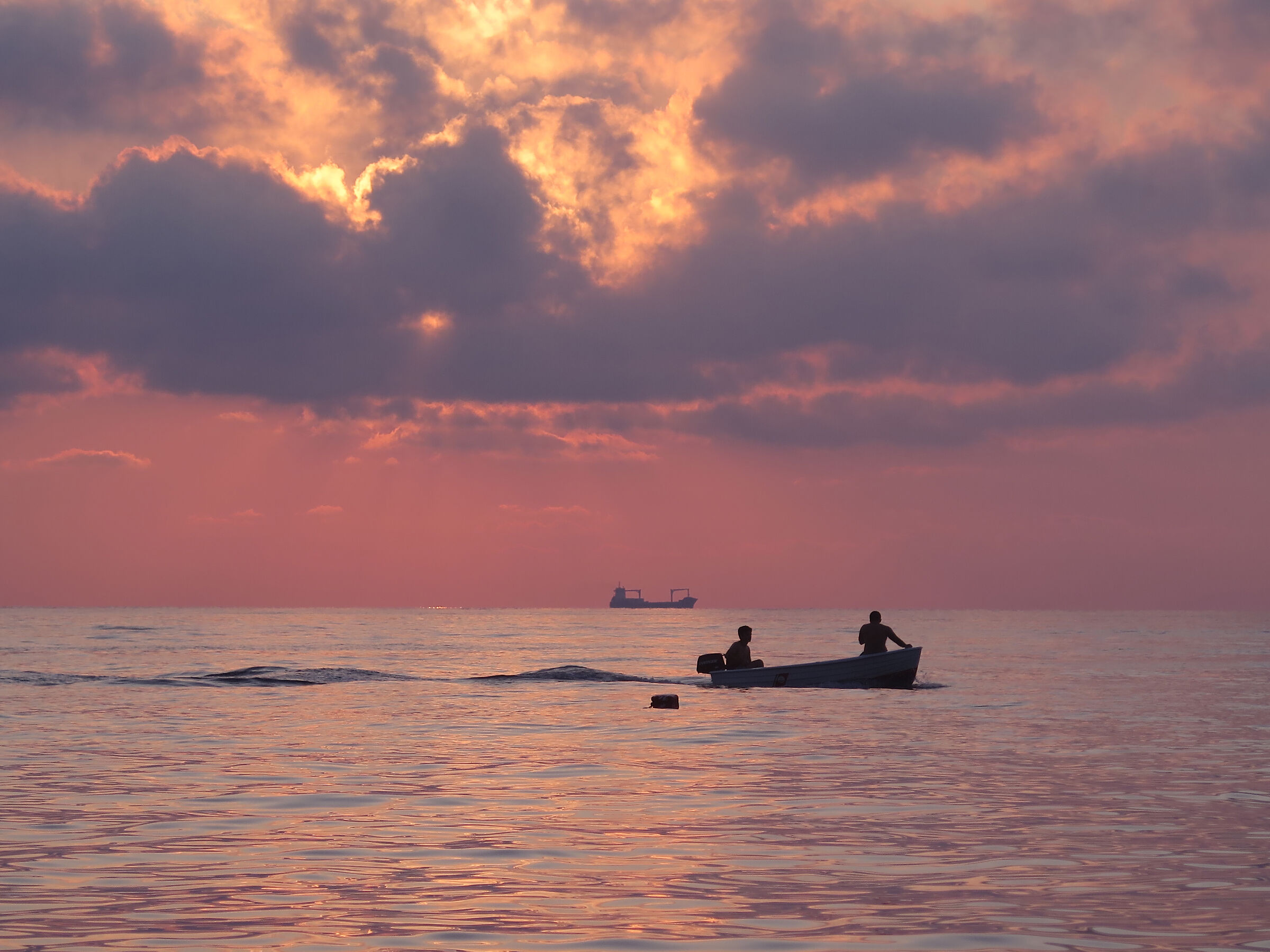 Sunset in Bagnara Calabra...