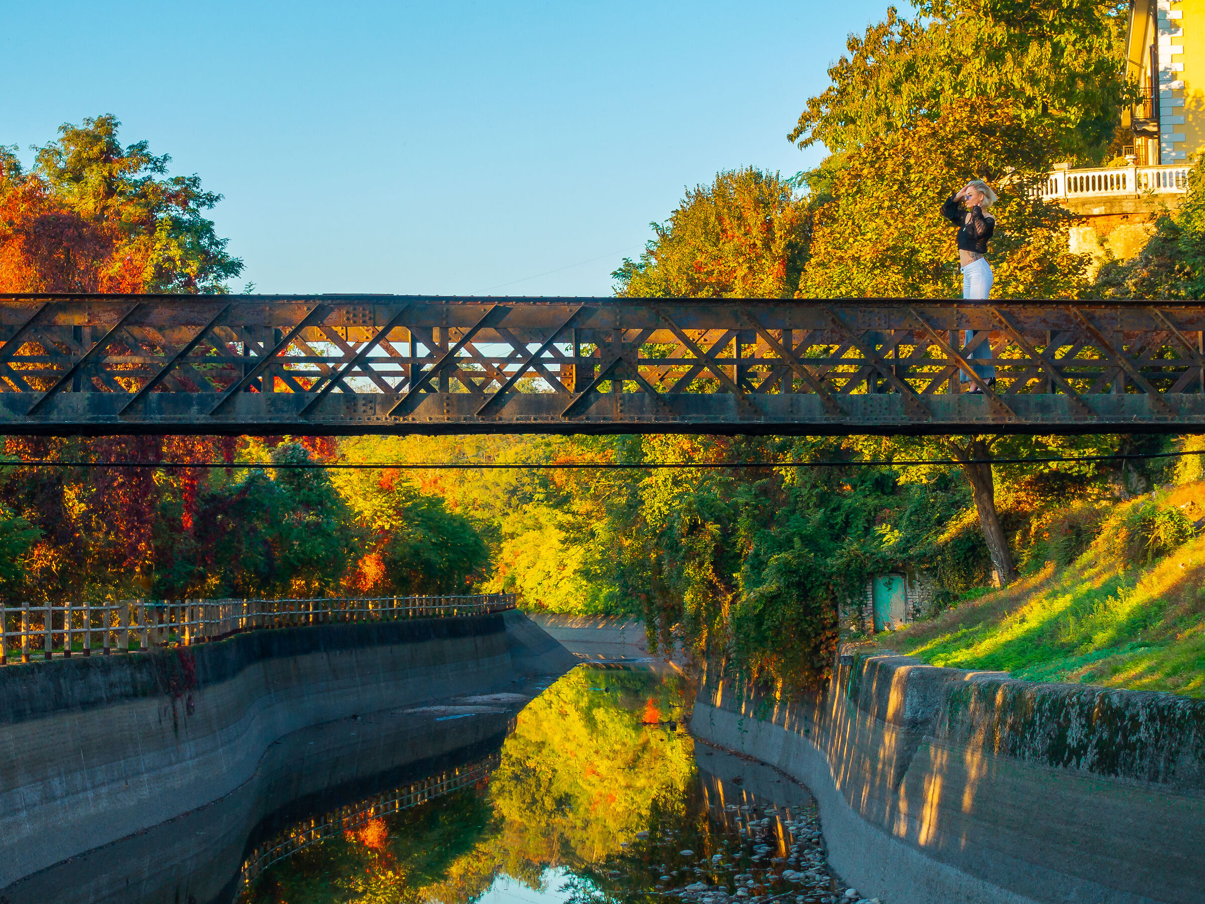 Villoresi in autumn
