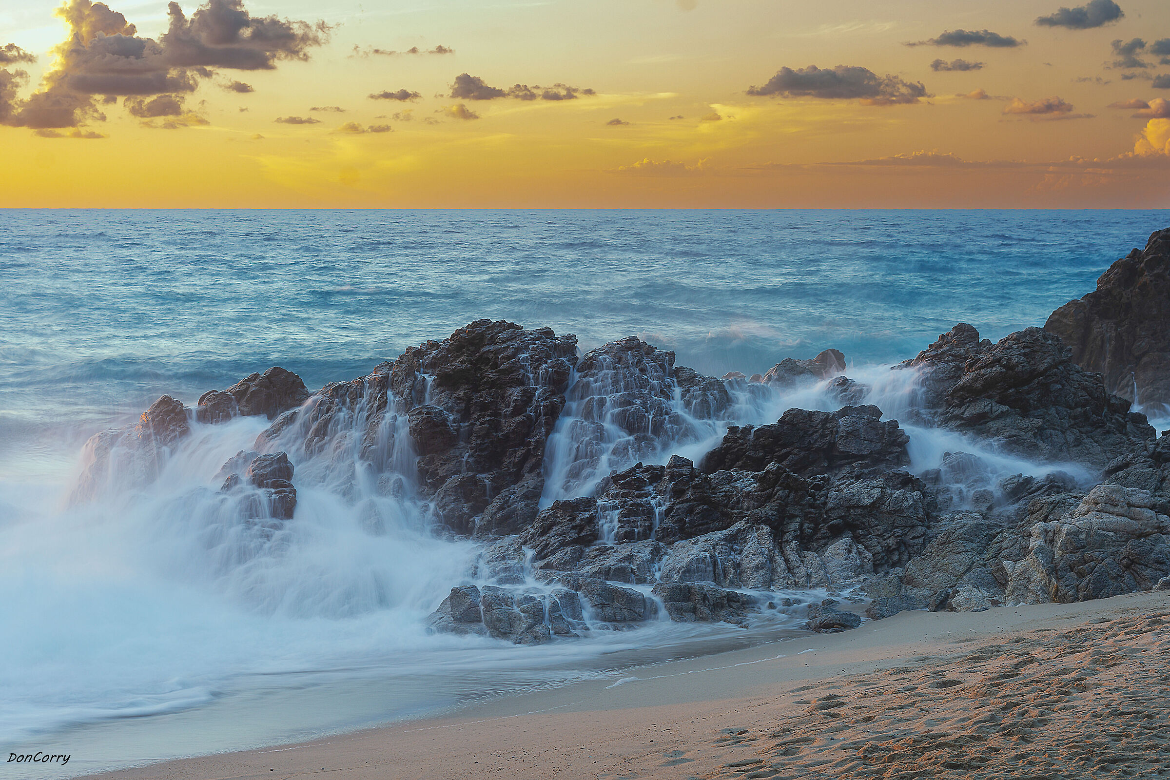 Splashes and Rocks