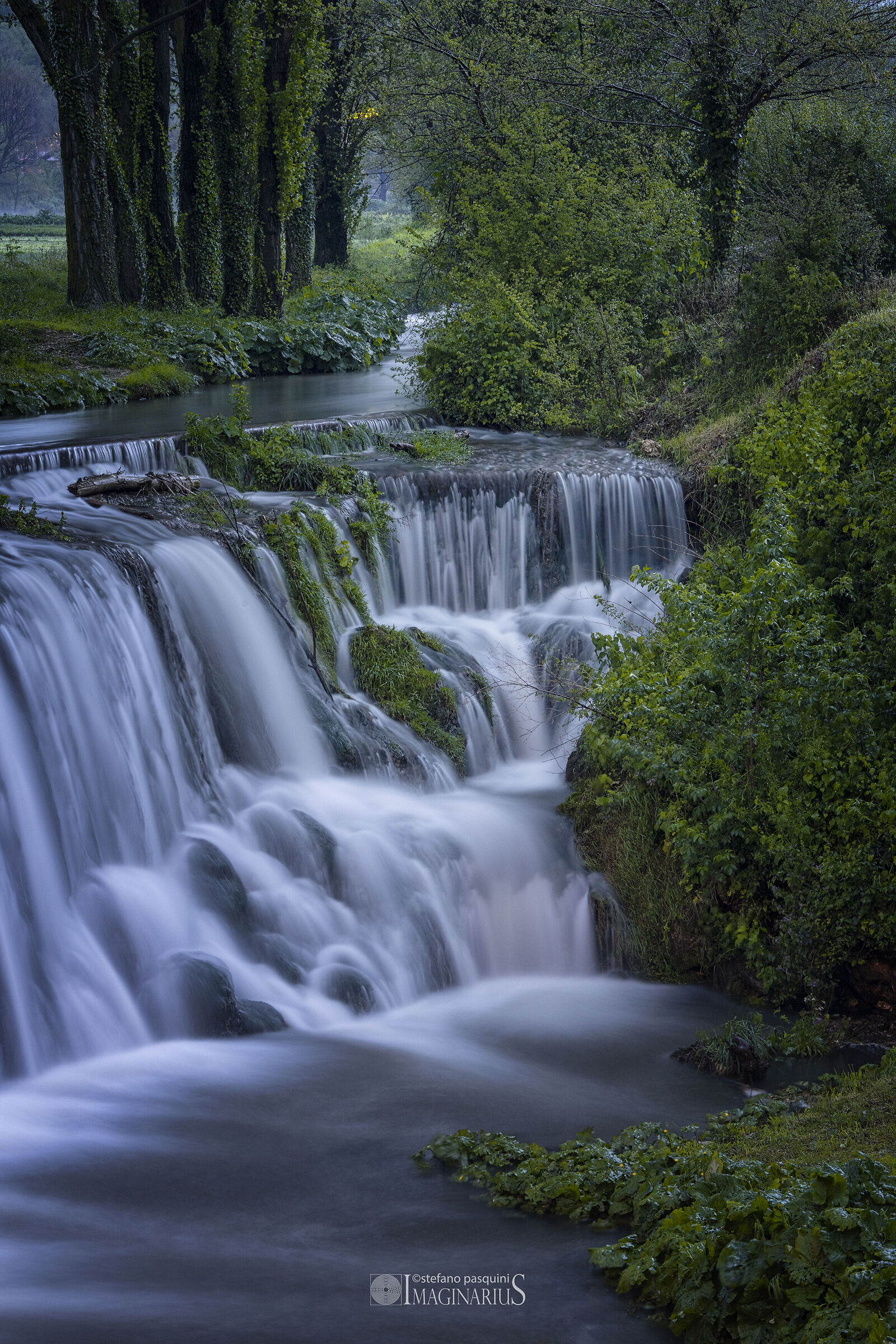 Fiume Menotre, stasera dopo la pioggia