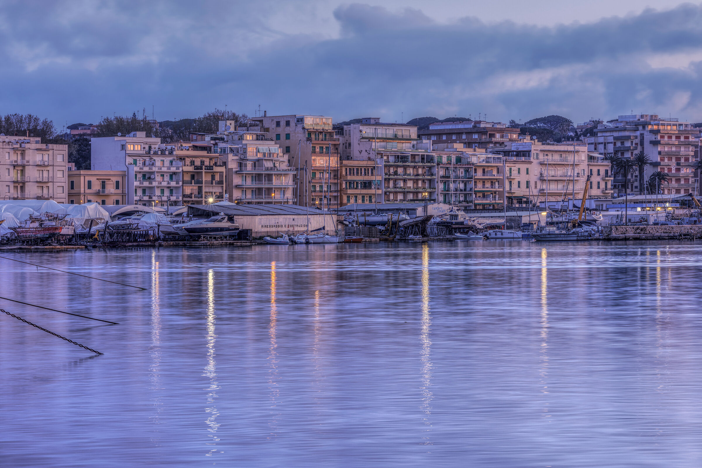 The small port of Anzio