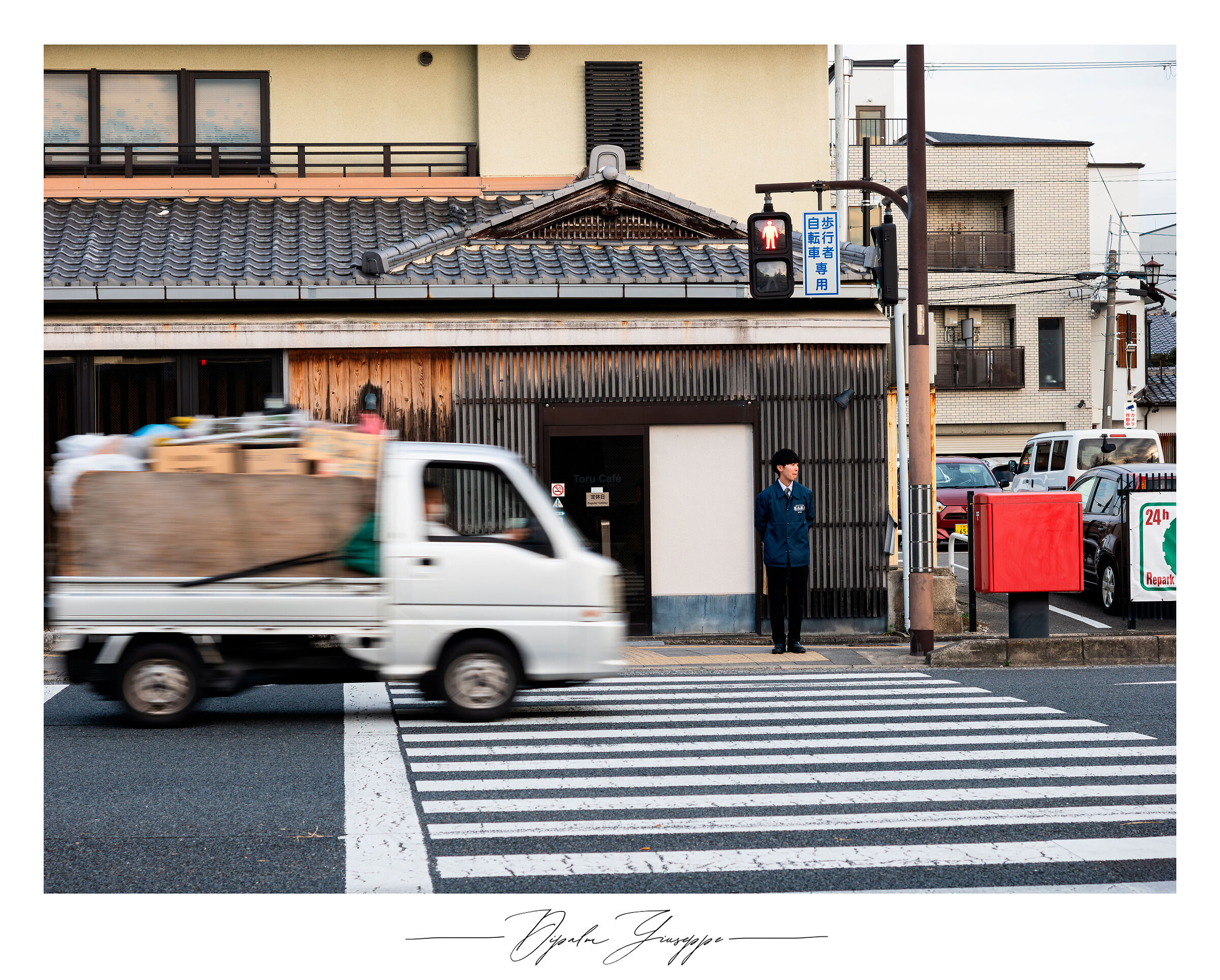 Tizio incrocio Kyoto