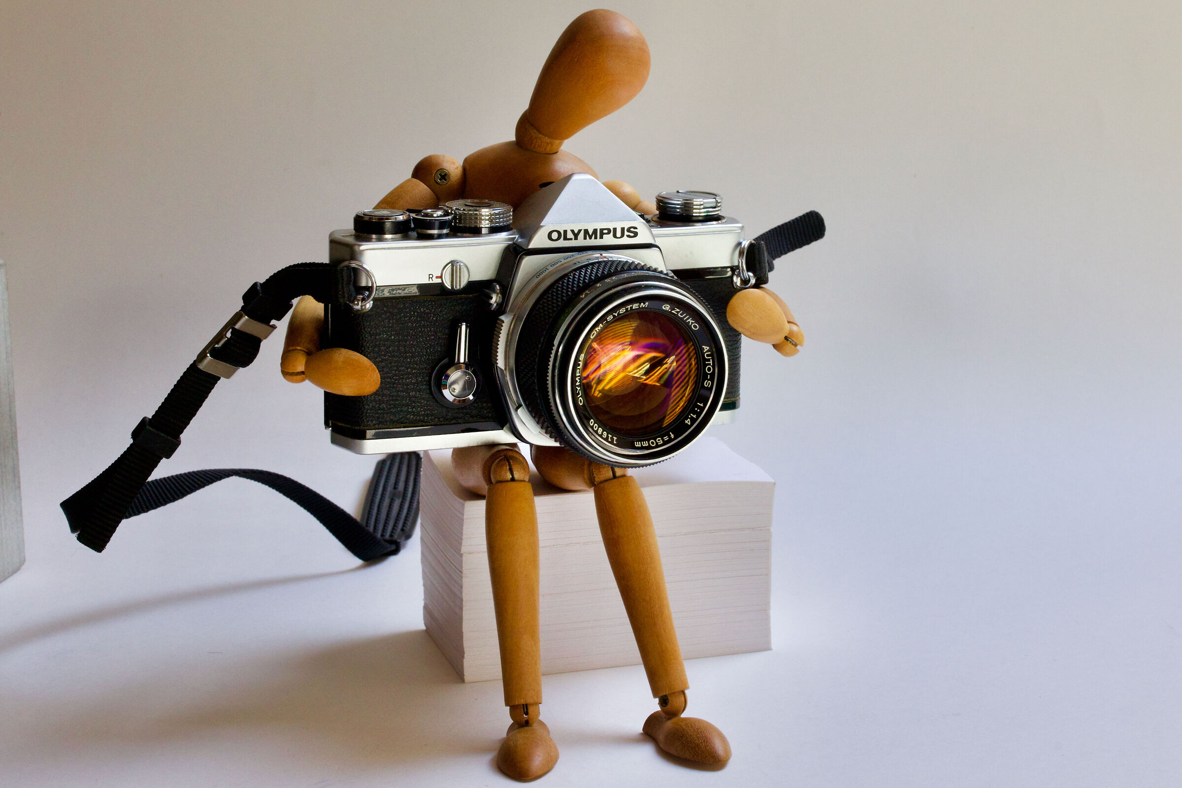 Cara Olympus OM1