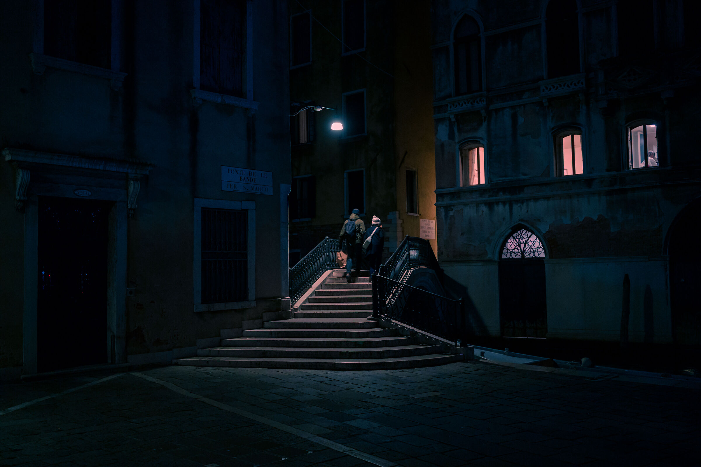 Walking in the night