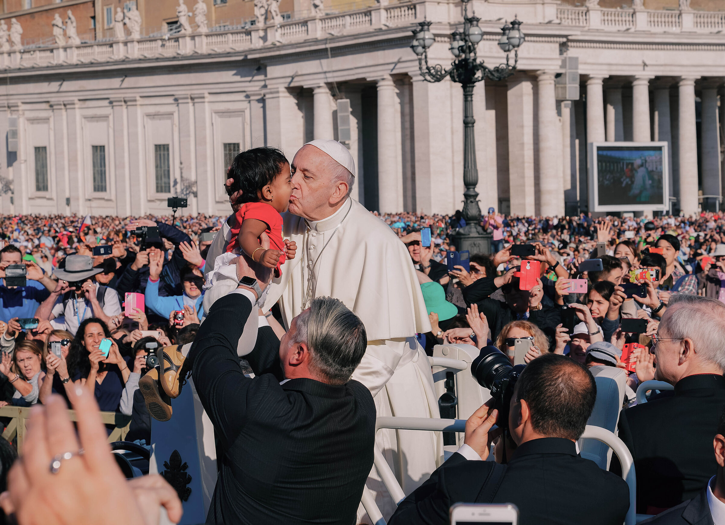 The blessing - Thank you Pope Bergoglio!
