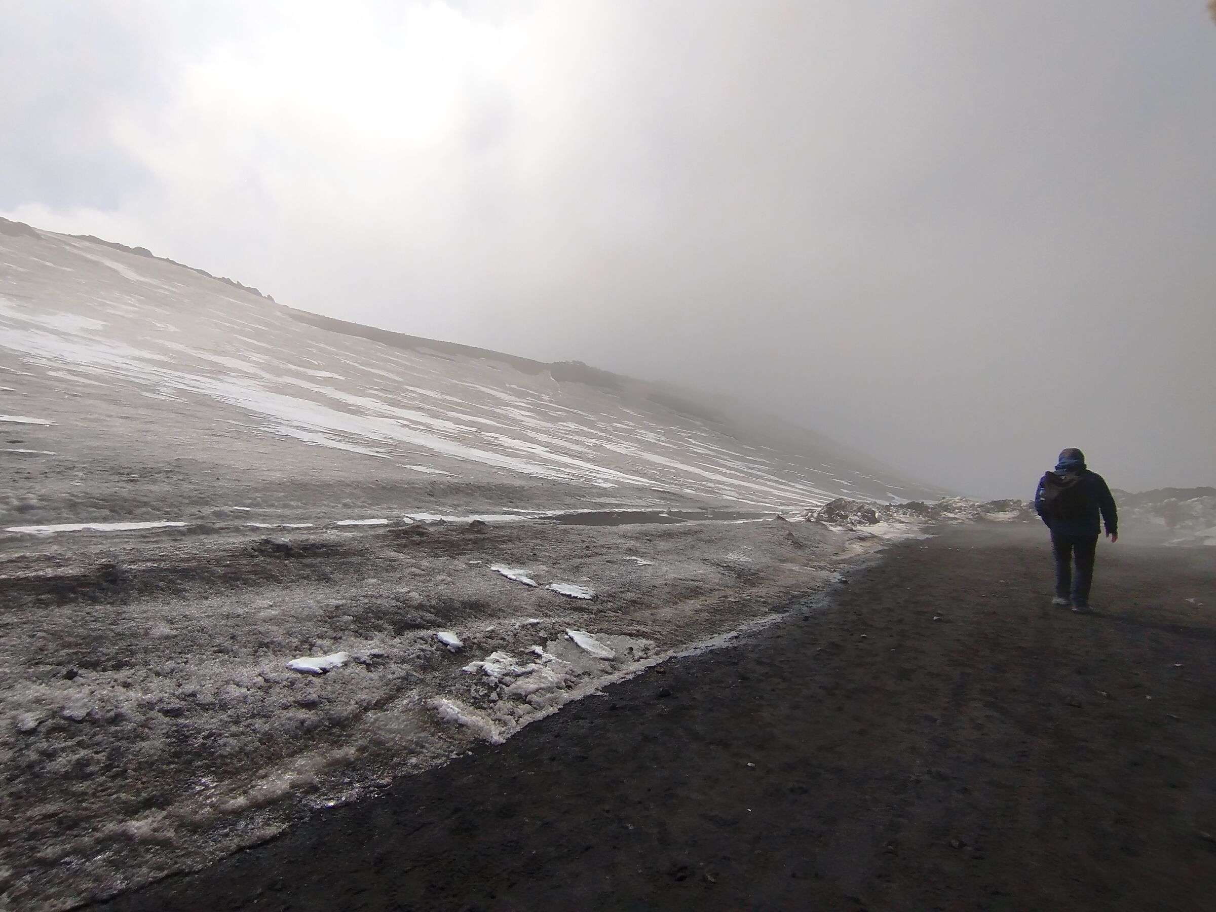 Walk on Mount Etna