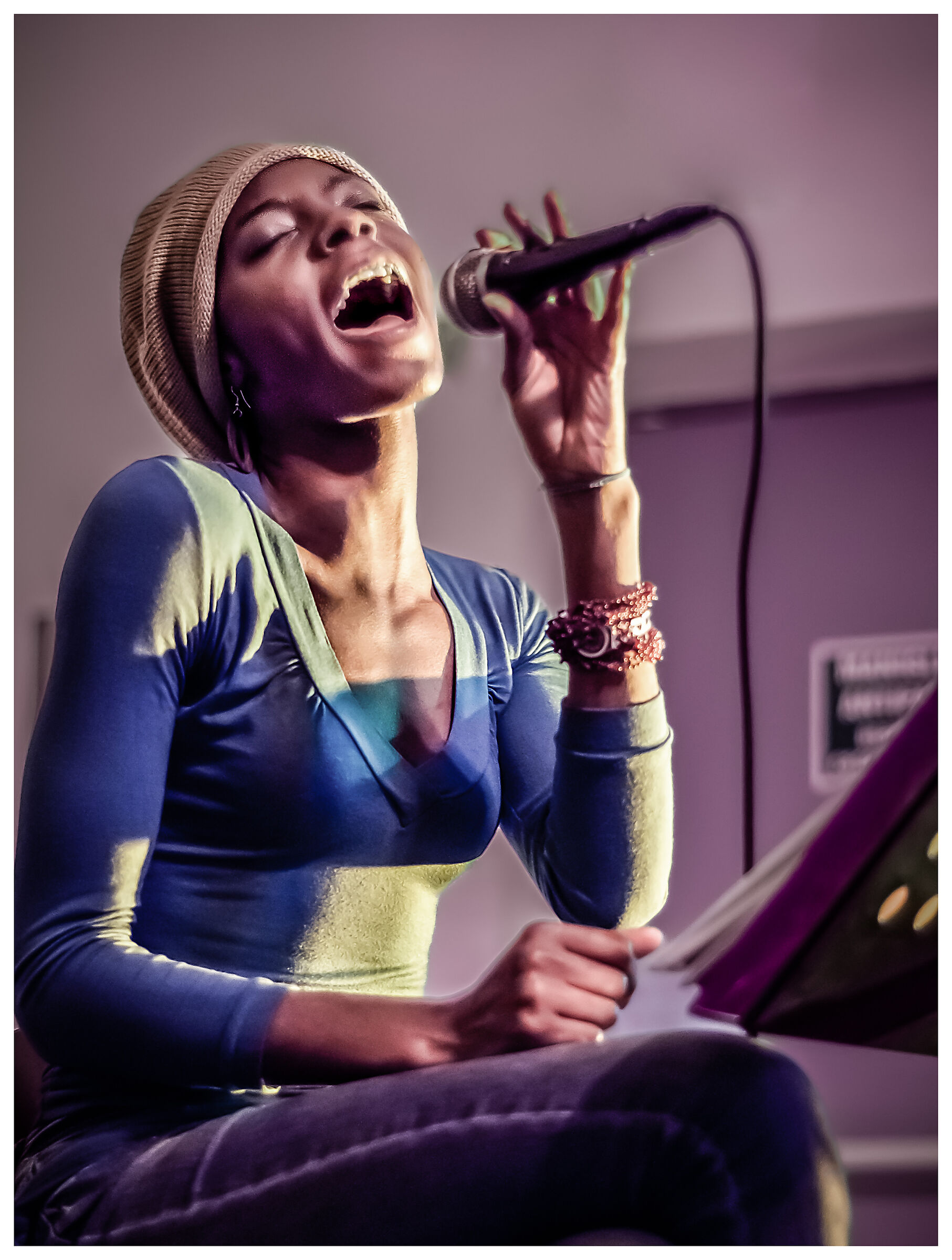 Jazz singer