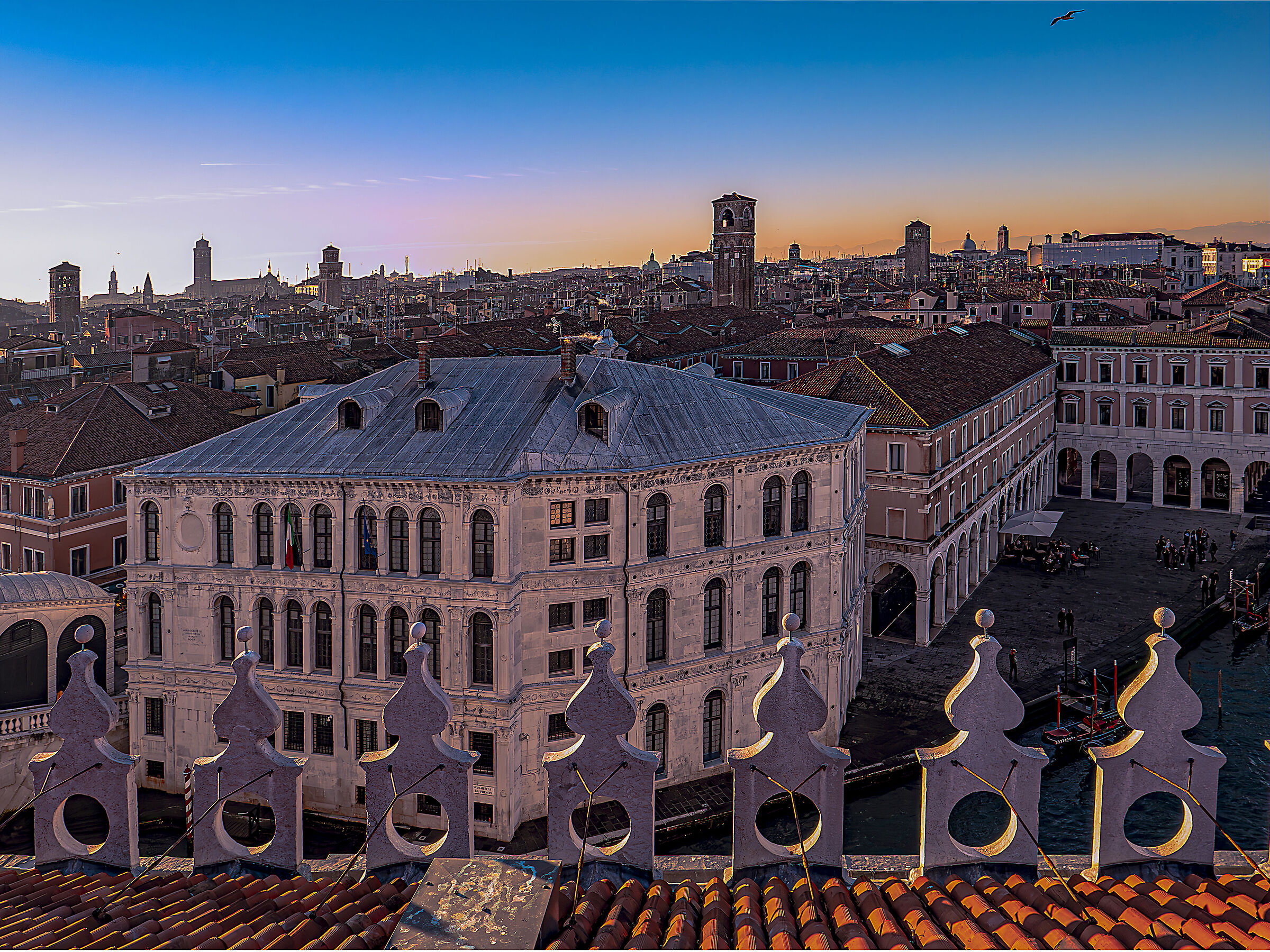 Dalla terrazza del Fondaco dei Tedeschi - Venezia