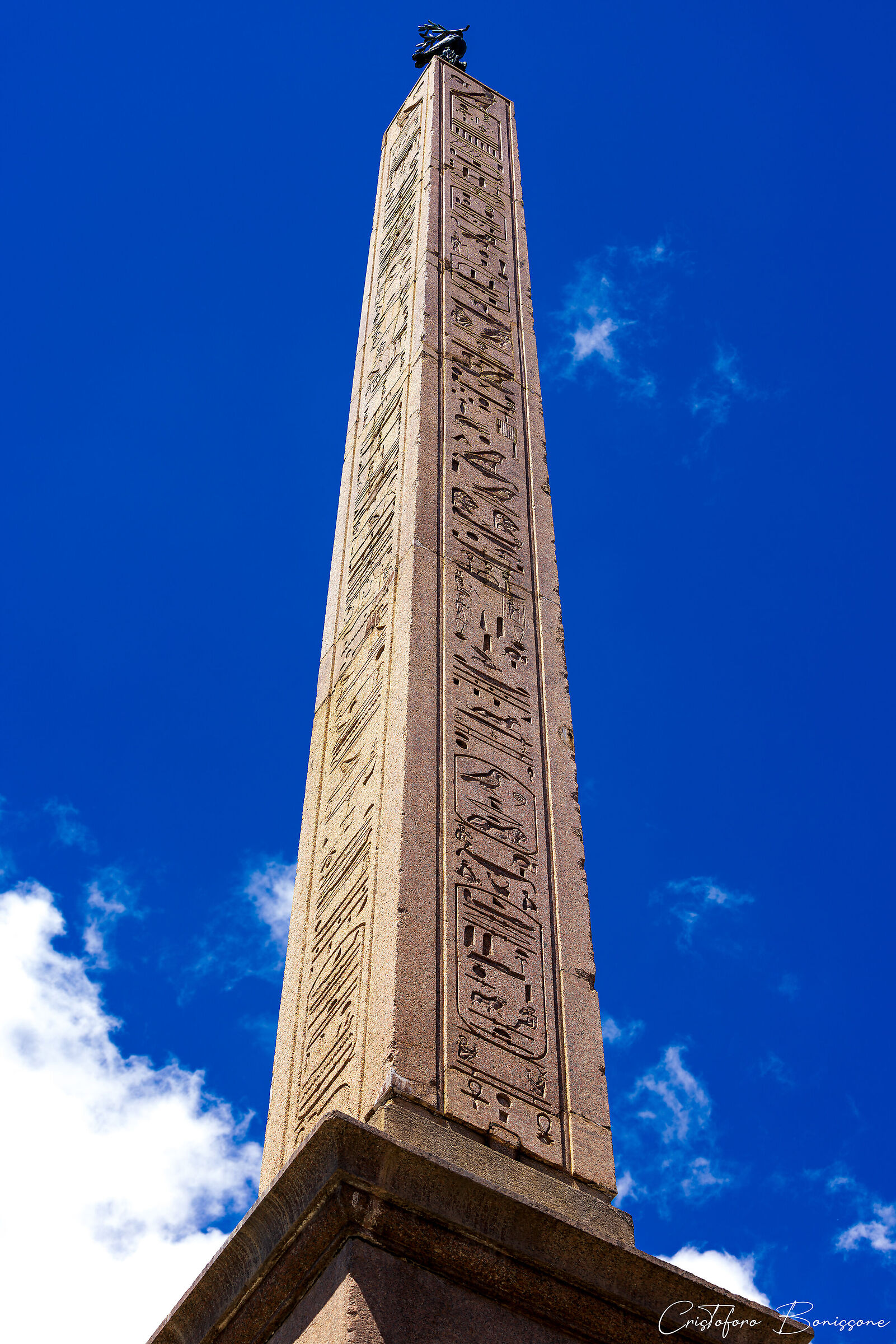 Obelisco Domiziano Fontana 4 Fiumi P.zza Navaona Roma